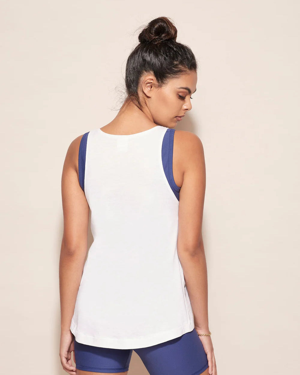 Tessellate Tank - White