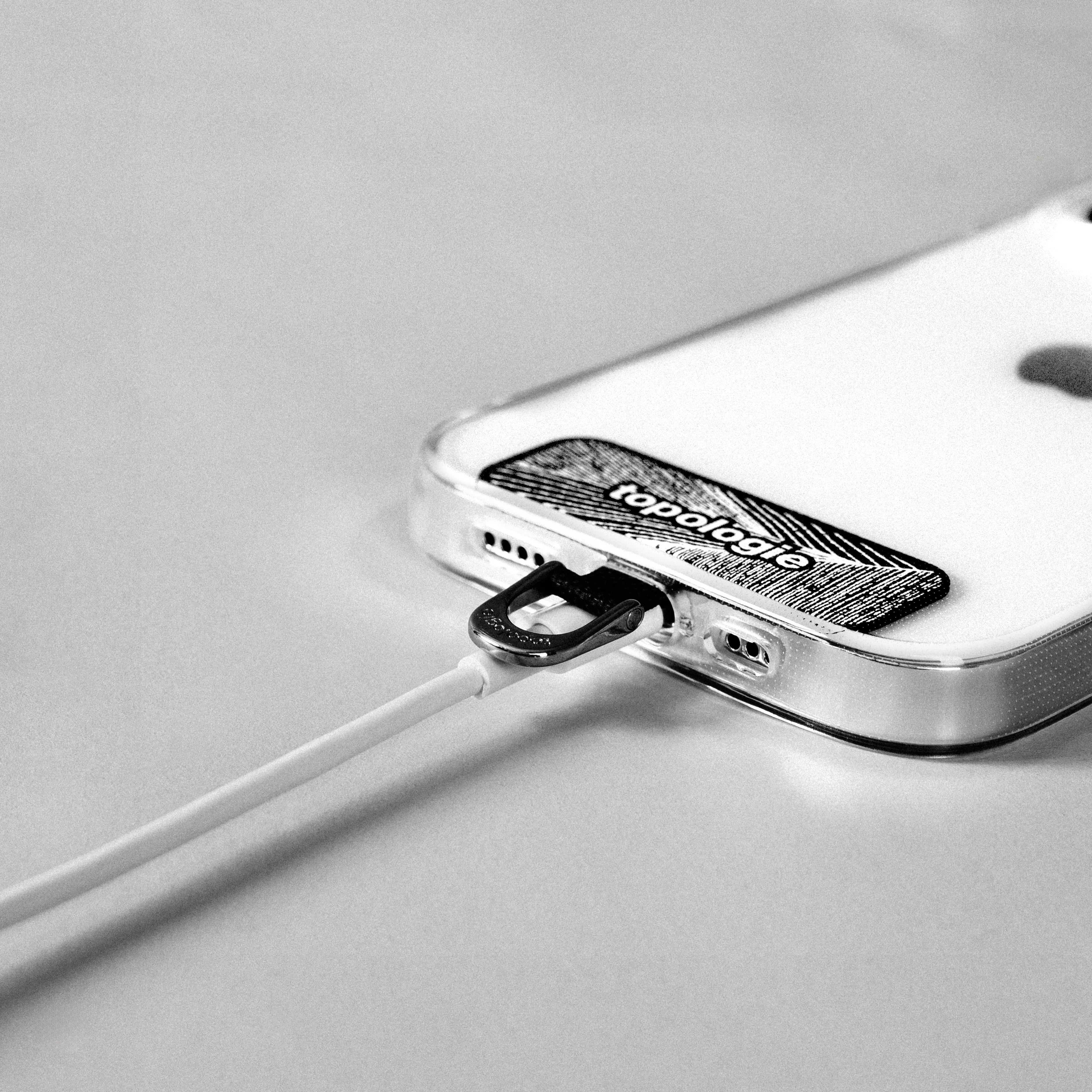 Topologie Phone Strap Adaptor - Black