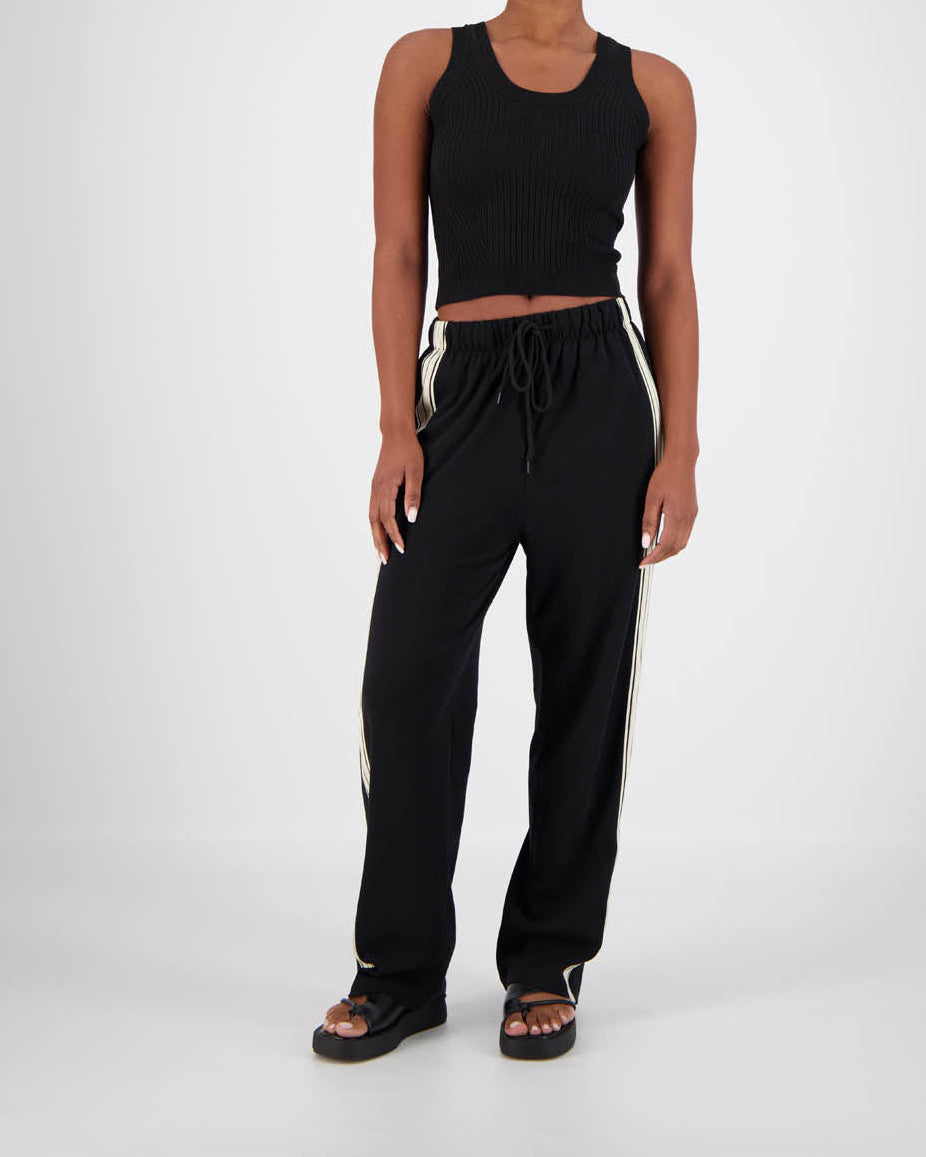 Palma Knit Tank - Black