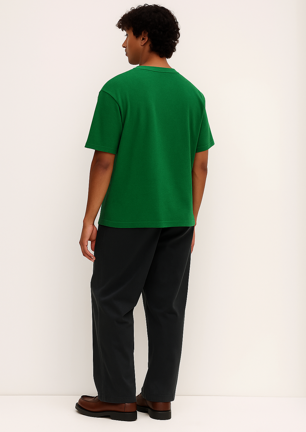 Box Tee - Green - 220GSM