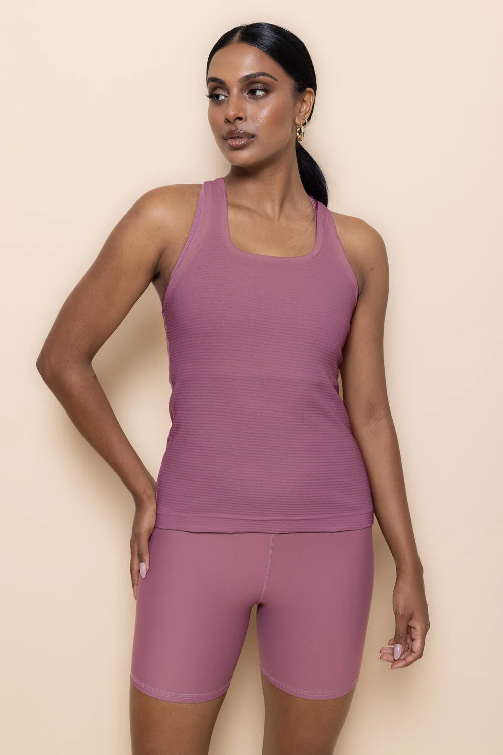 Tempo Tank - Blush Pink