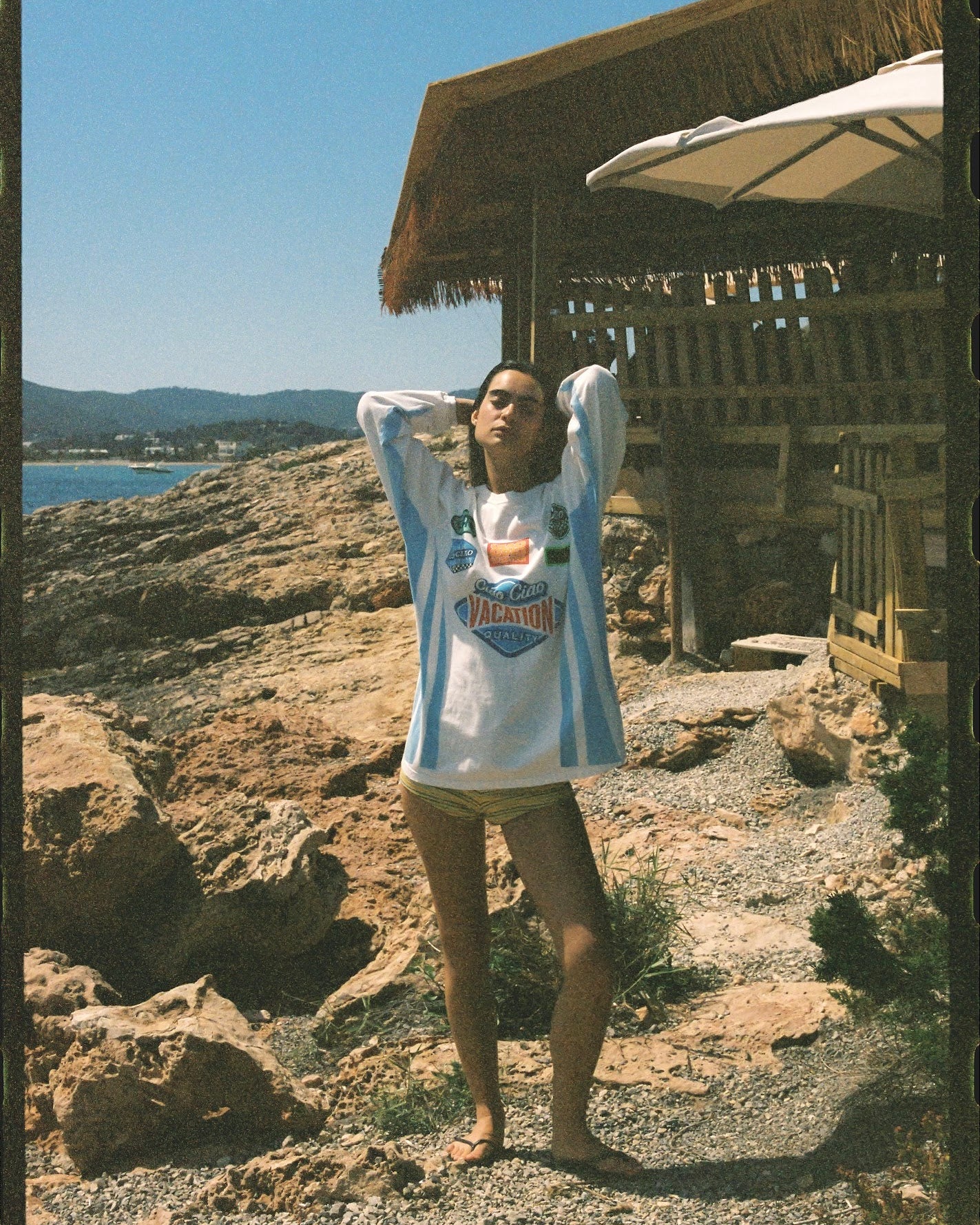 Moto Ls Tee - White
