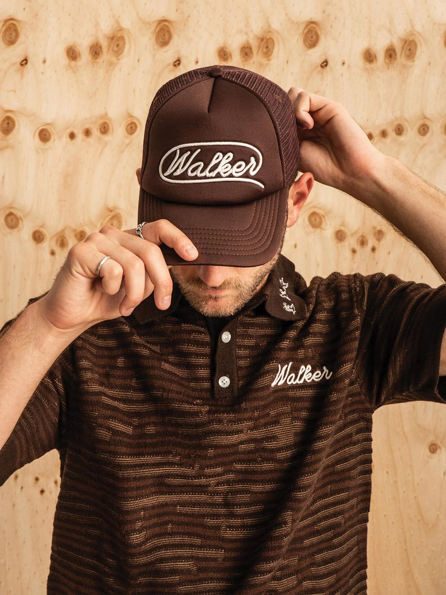 Lasso Trucker Cap - Chocolate