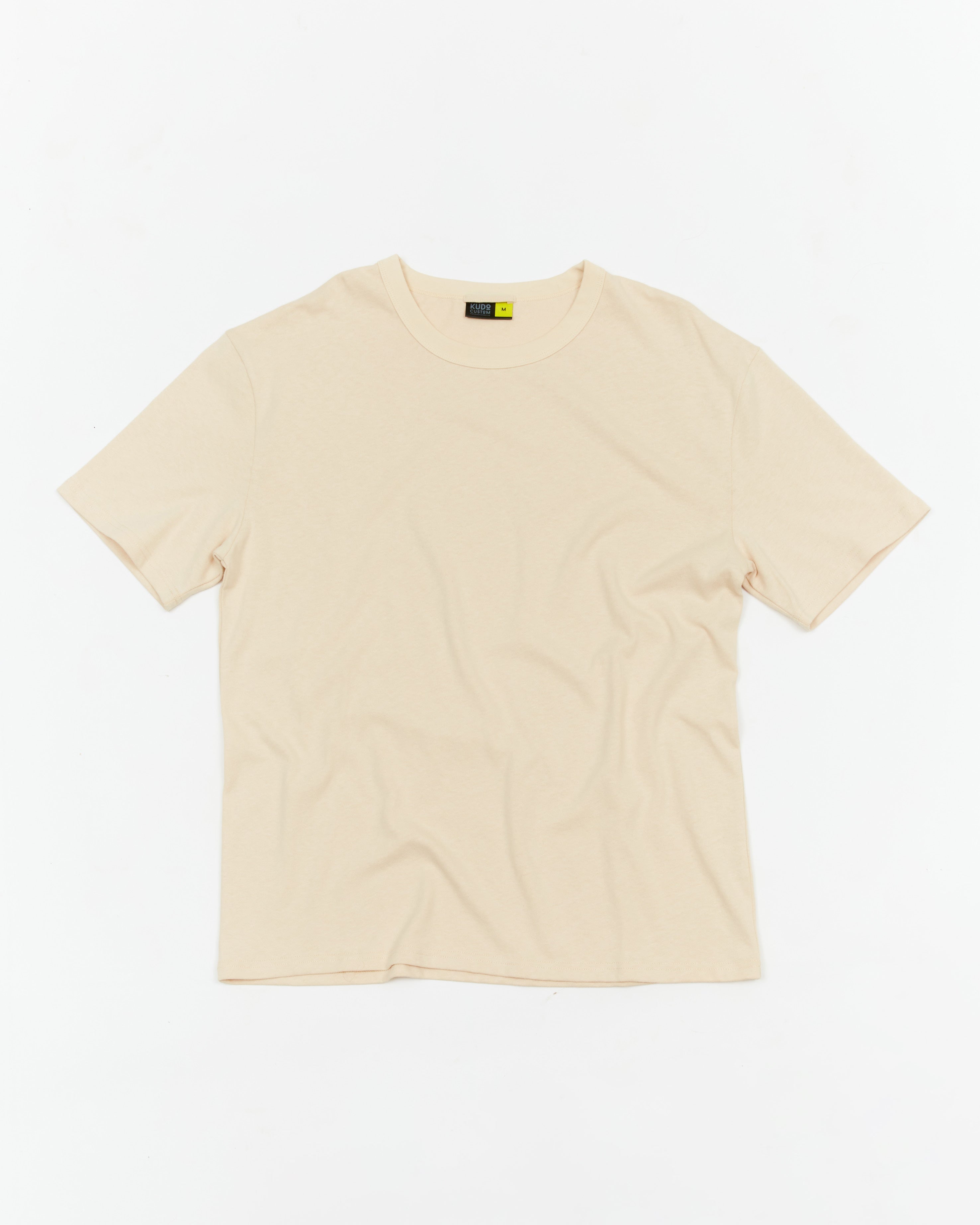 THE BOX FIT TEE - 250GSM - SAND