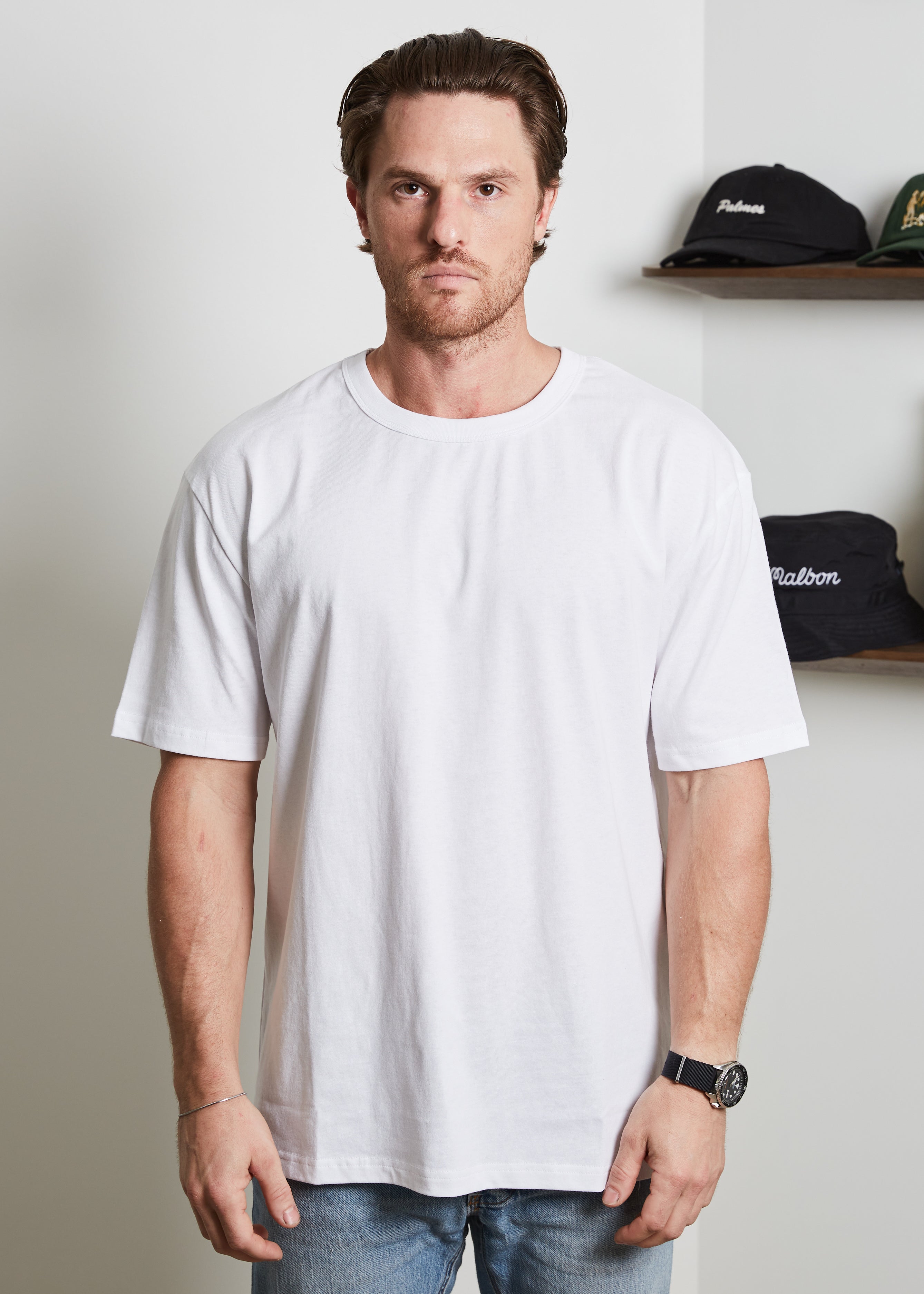 Box Tee - White