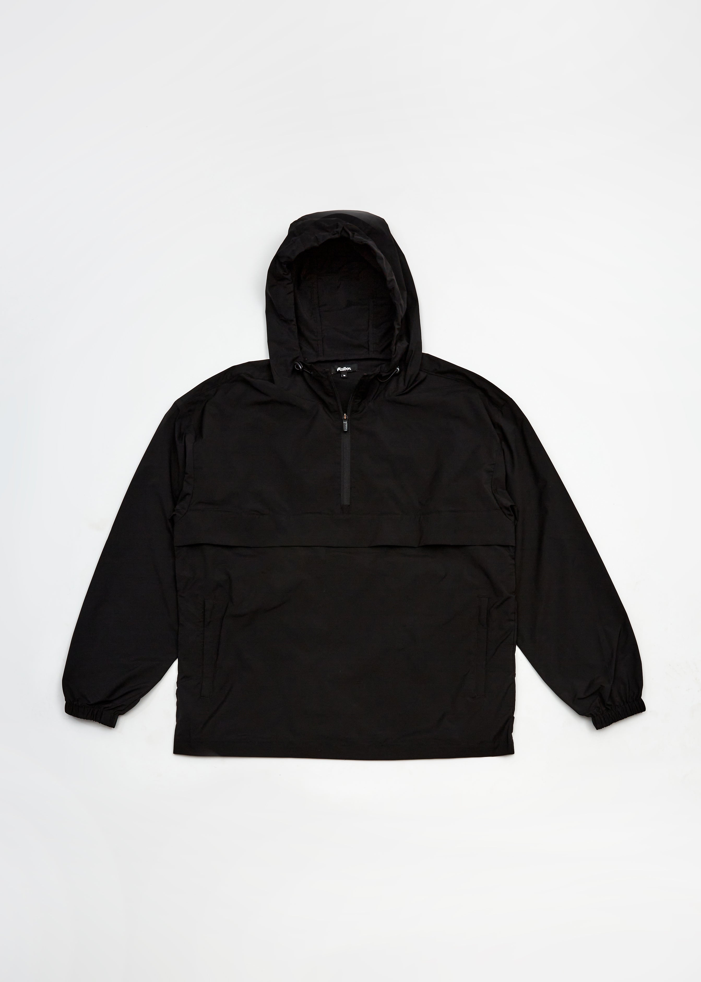 Evergreen Nylon Anorak - Black