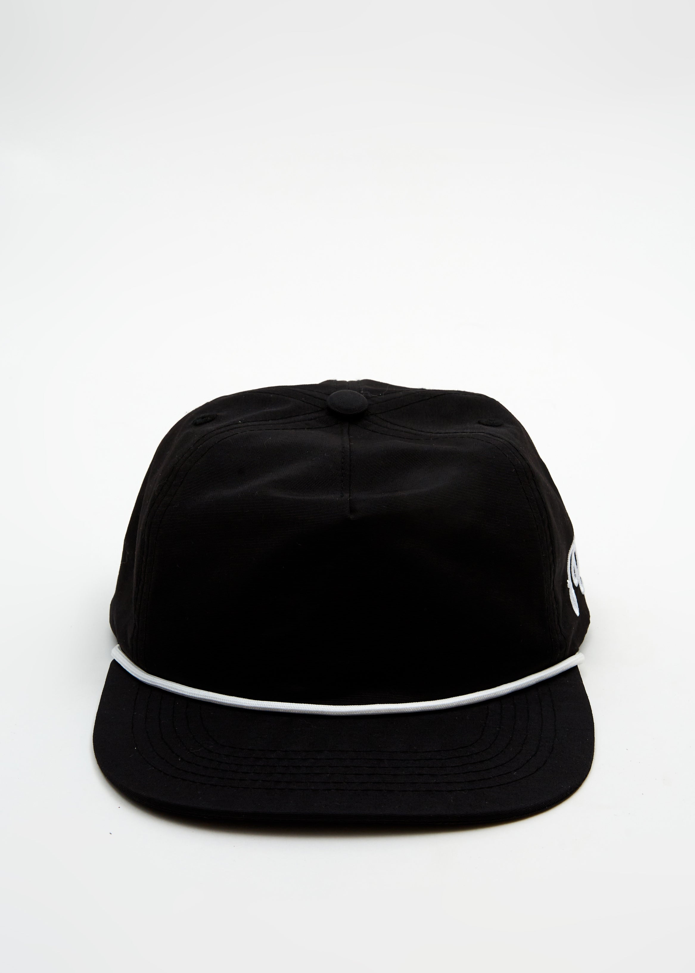 Evergreen Nylon Rope Hat - Black