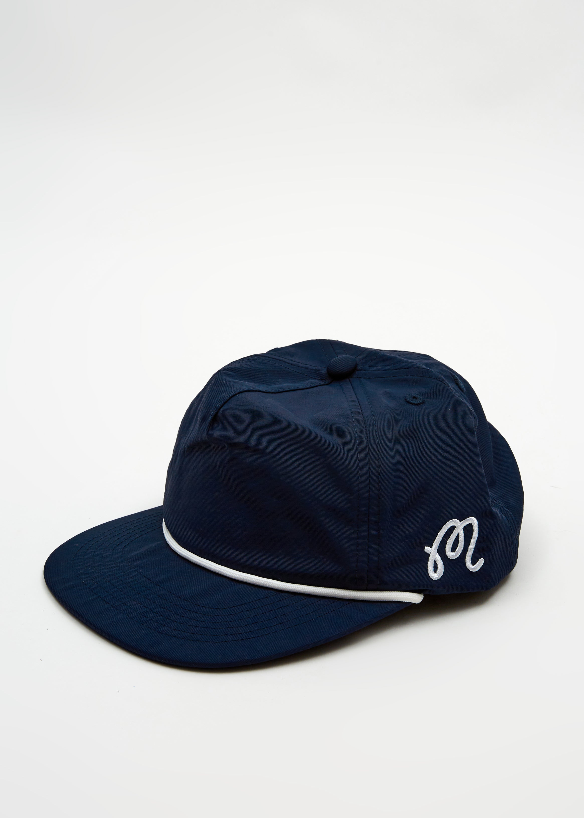 Evergreen Nylon Rope Hat - Navy