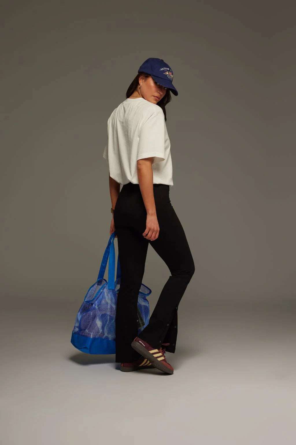 Pia Snap Pant - Noir
