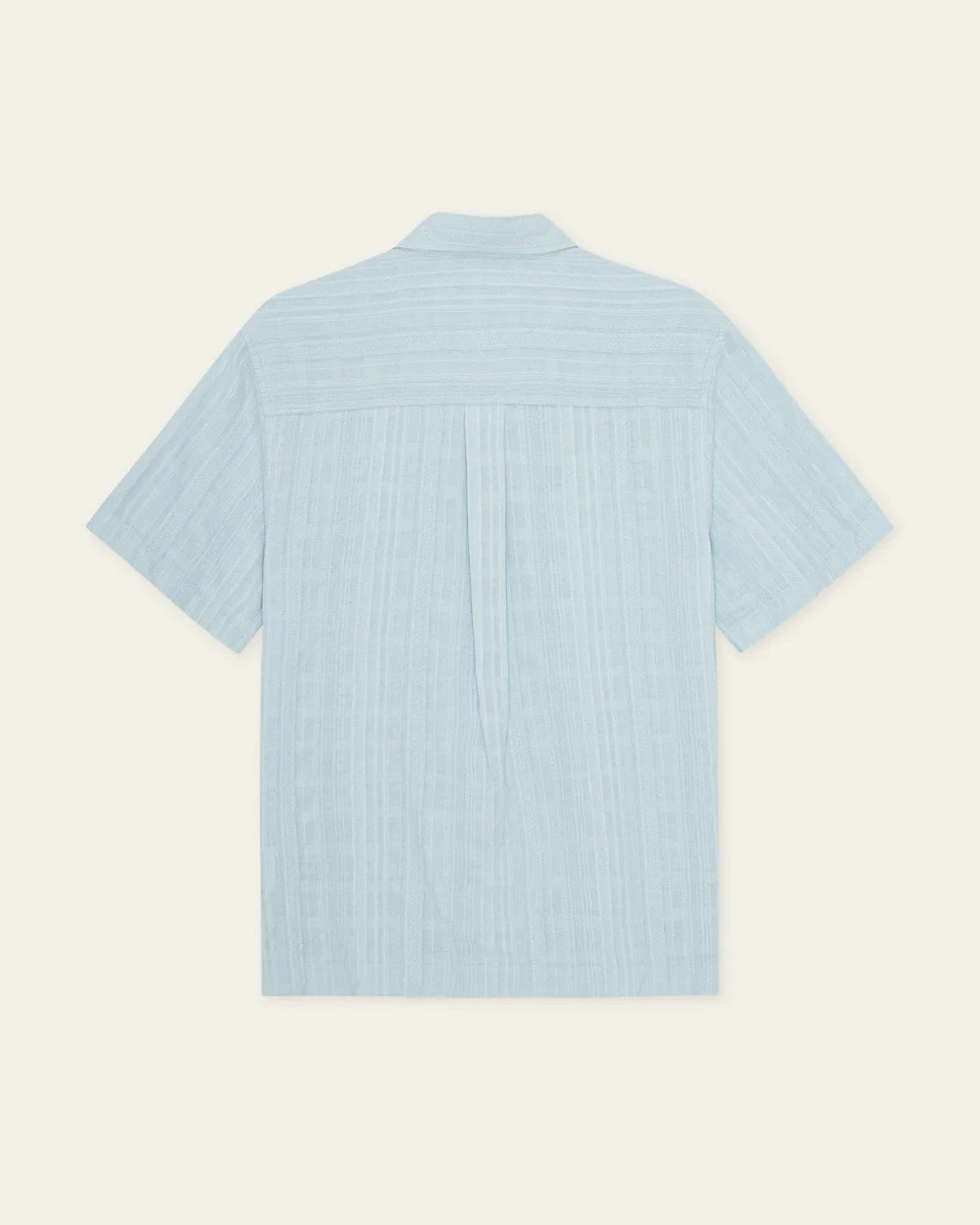 Structured SS Shirt - Sky Blue