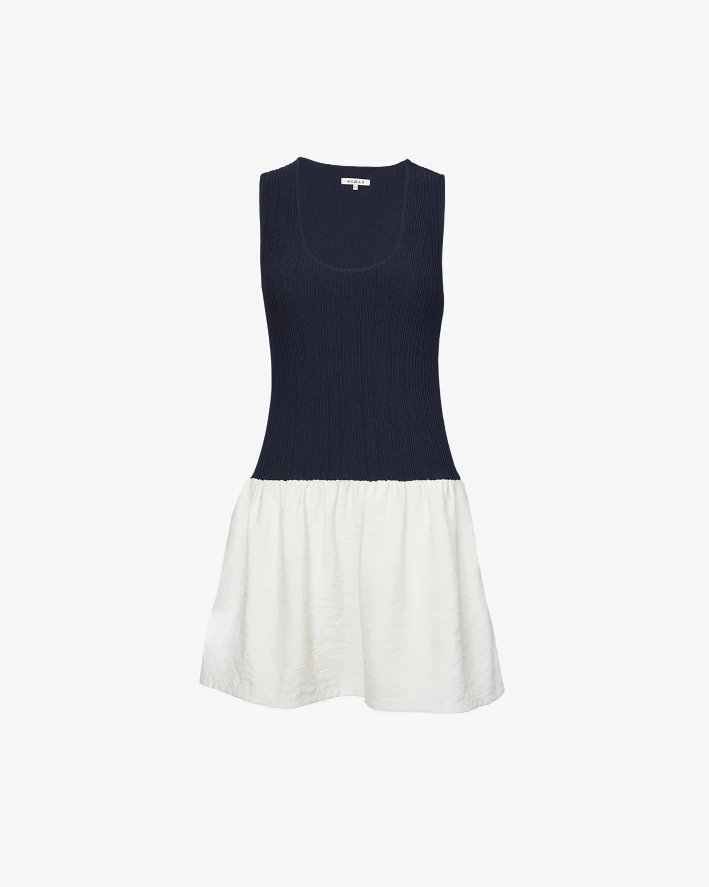 Sail Tank Dress - Navy/White