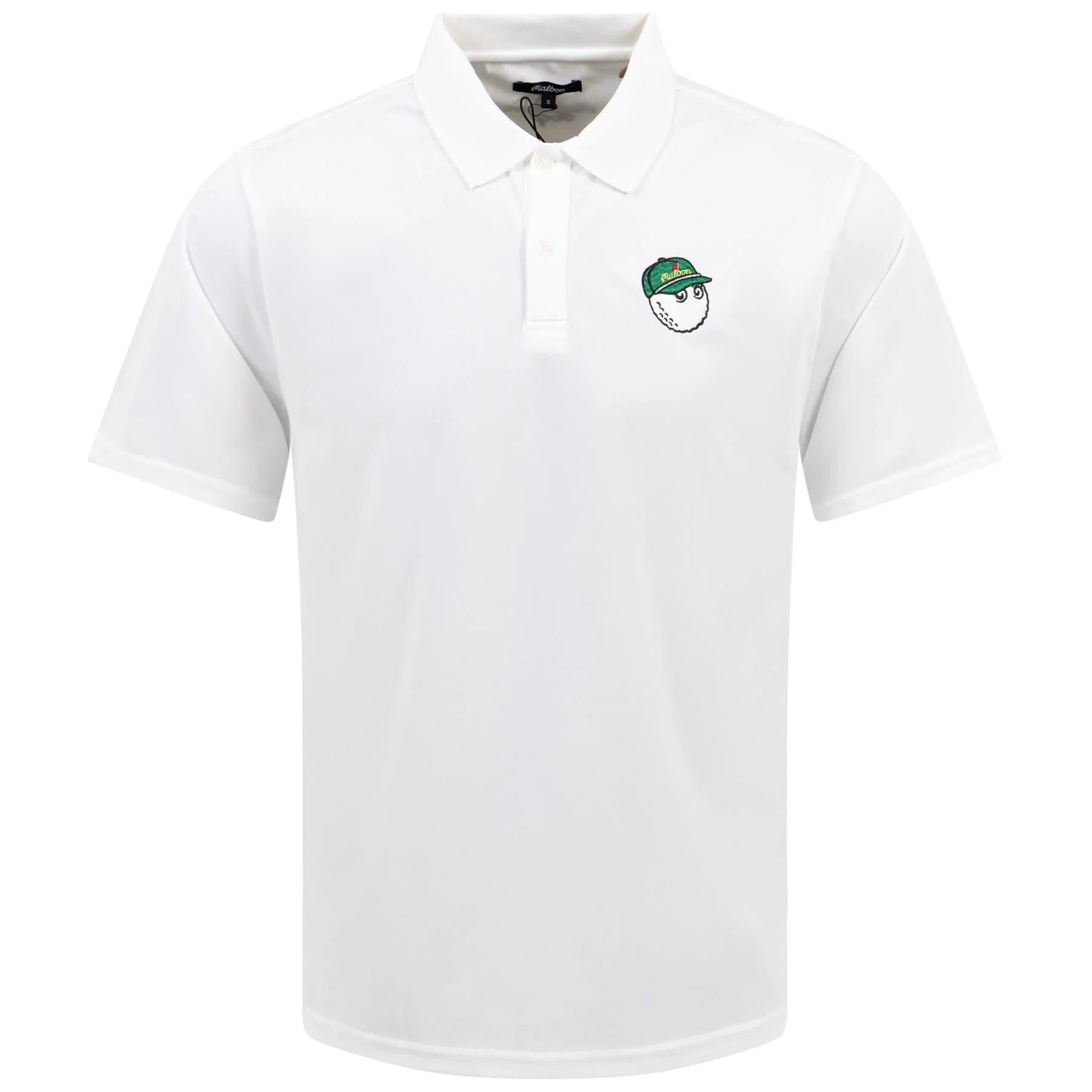 Pimento Performance Pique Polo - White