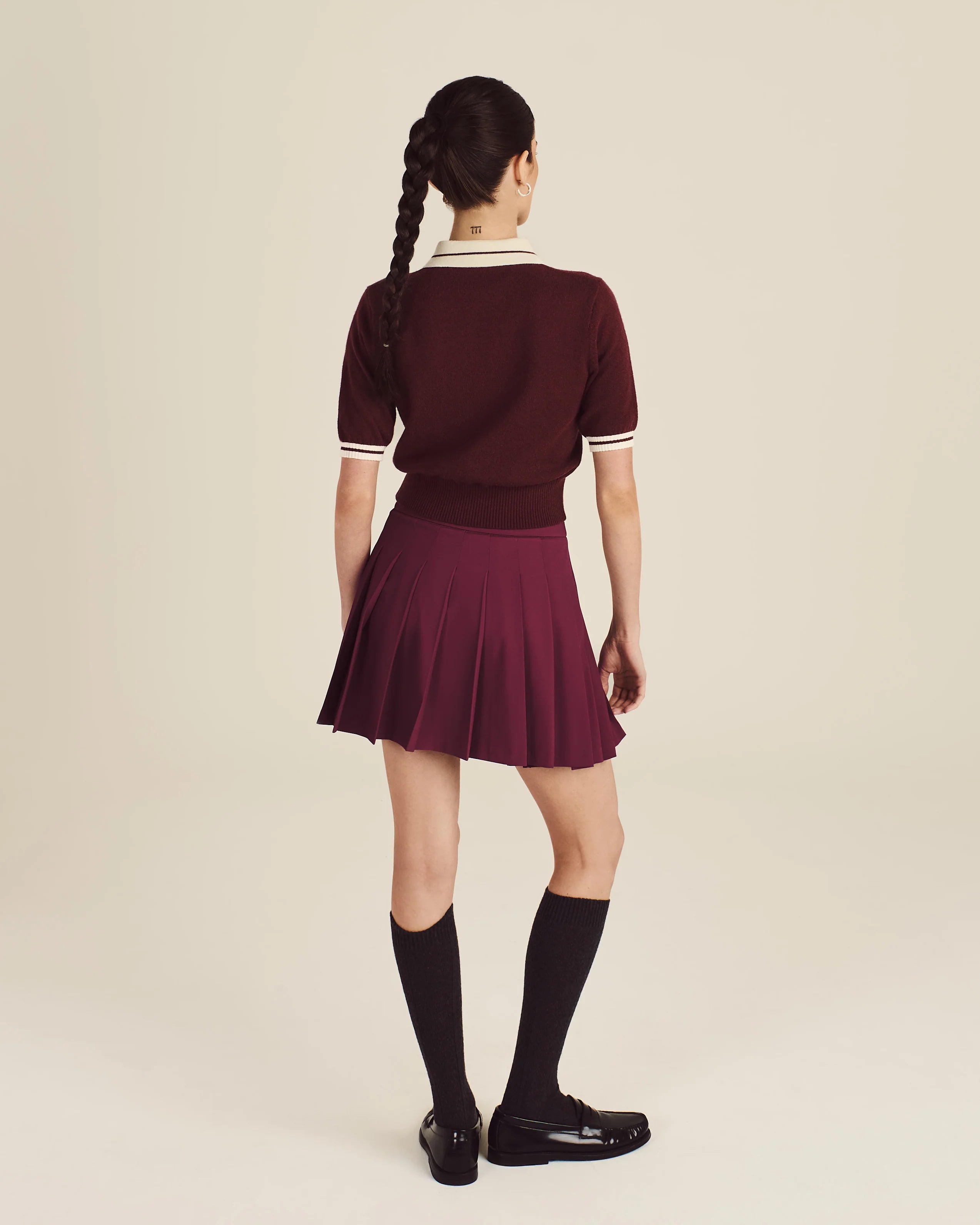 Rubi Skirt - Red Mahogany