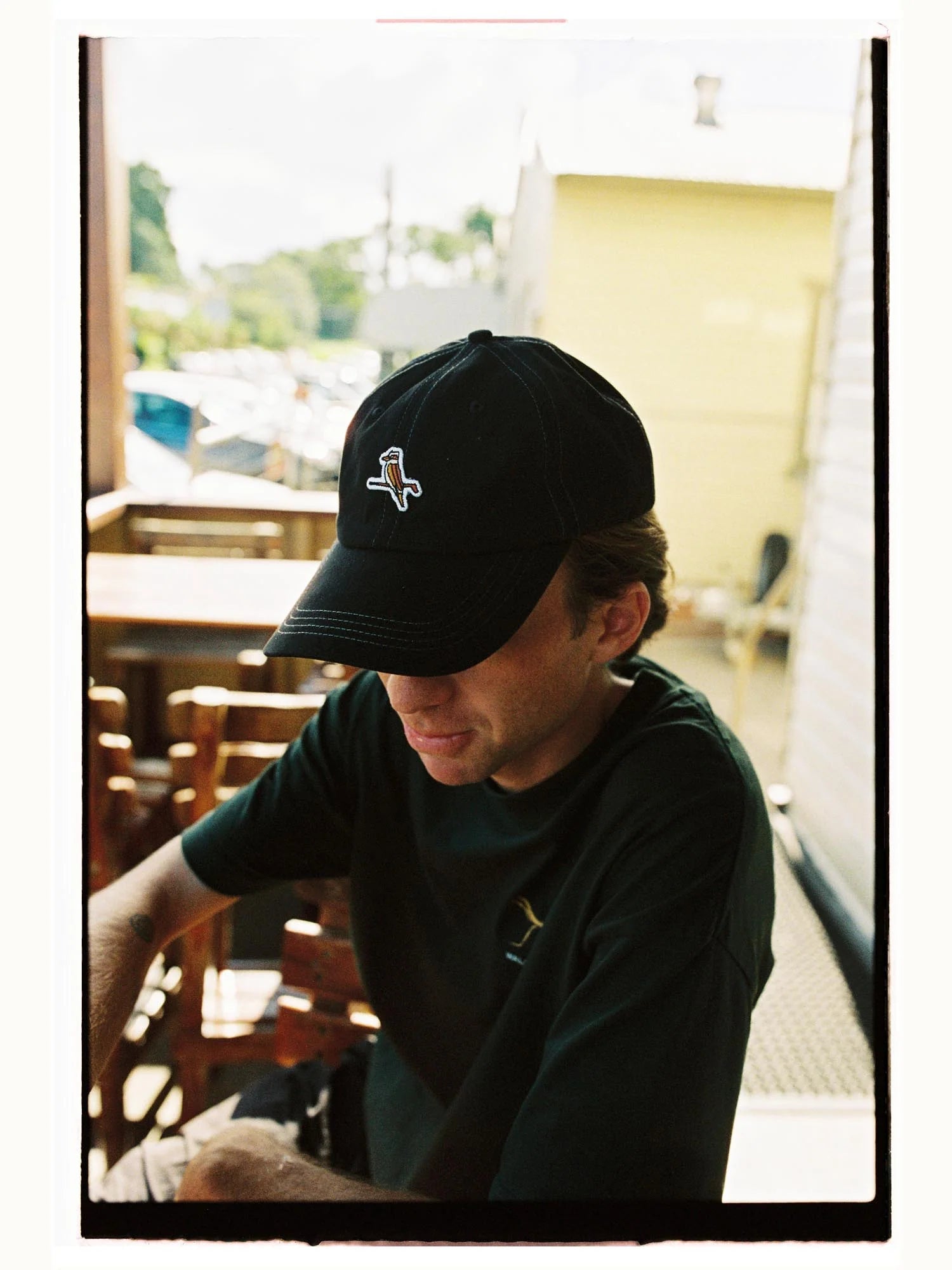 Kooka 6 Panel Cap - Black