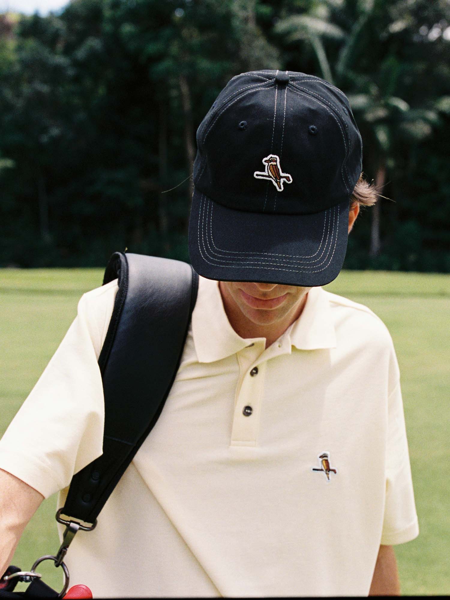 Kooka 6 Panel Cap - Black