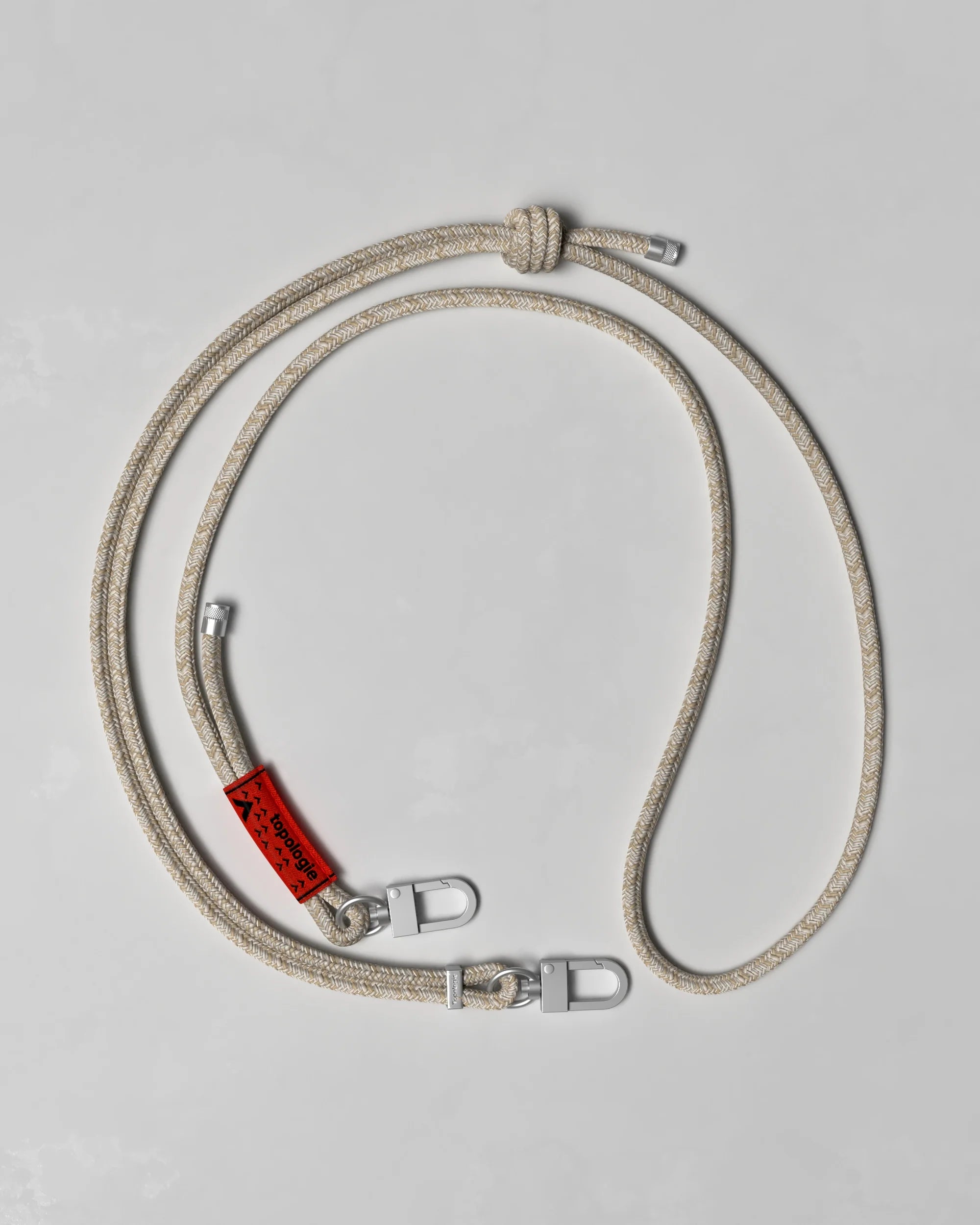Topologie 6.0mm Rope Strap - Beige Melange