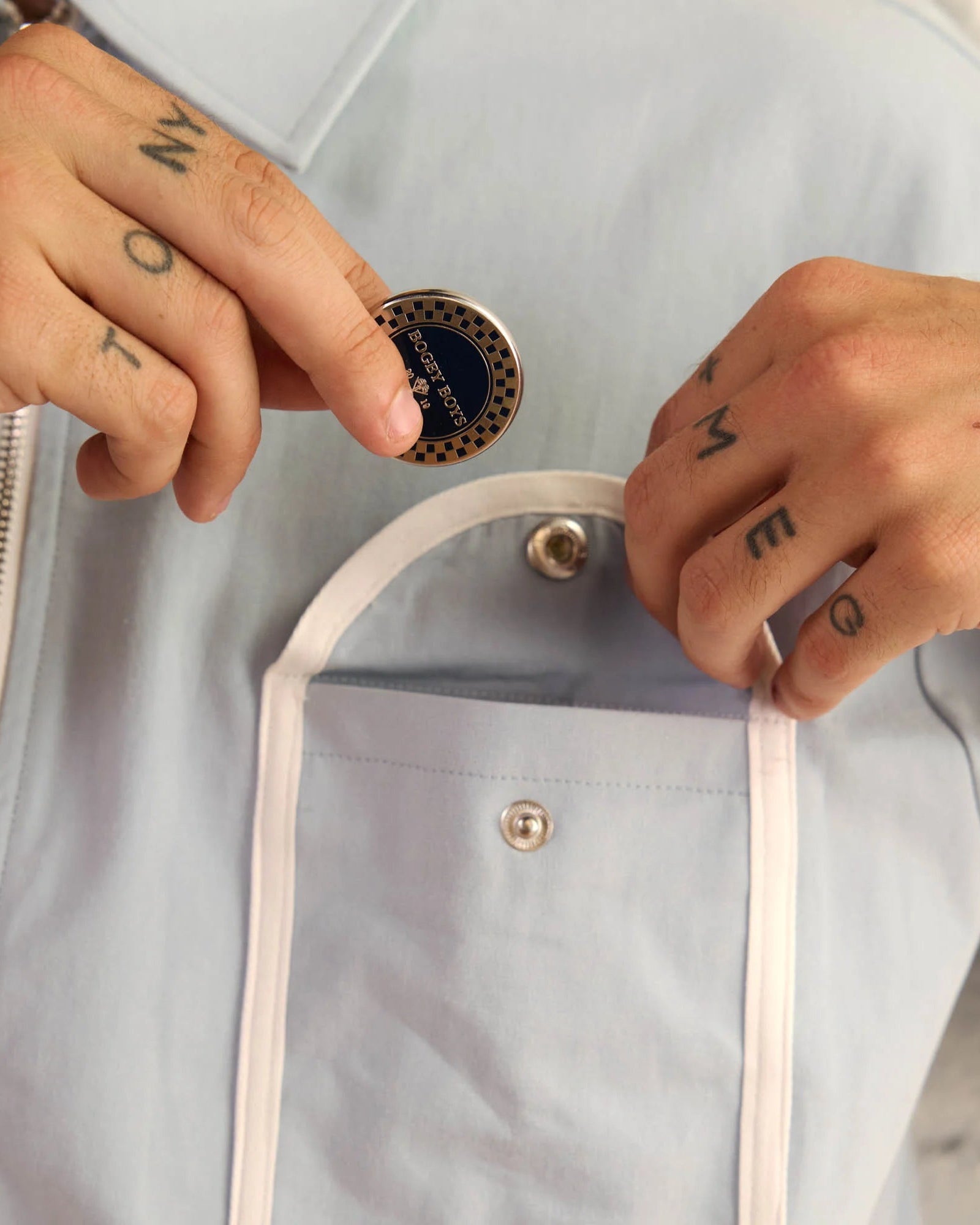 BB Palm Ball Marker - Navy