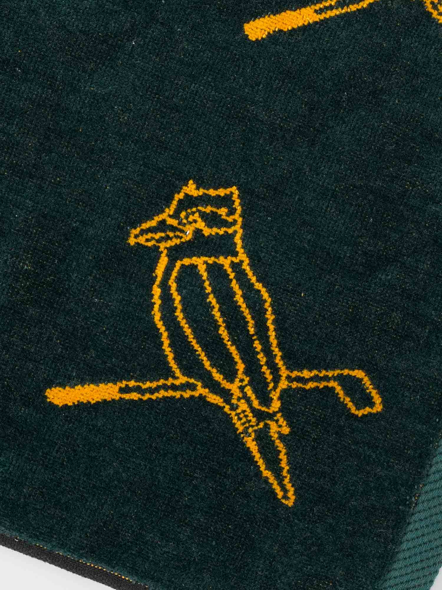 Kooka Icon Towel - Gold/Pine