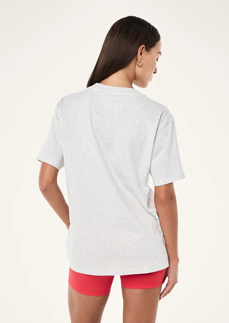 Backspin tee - grey marle