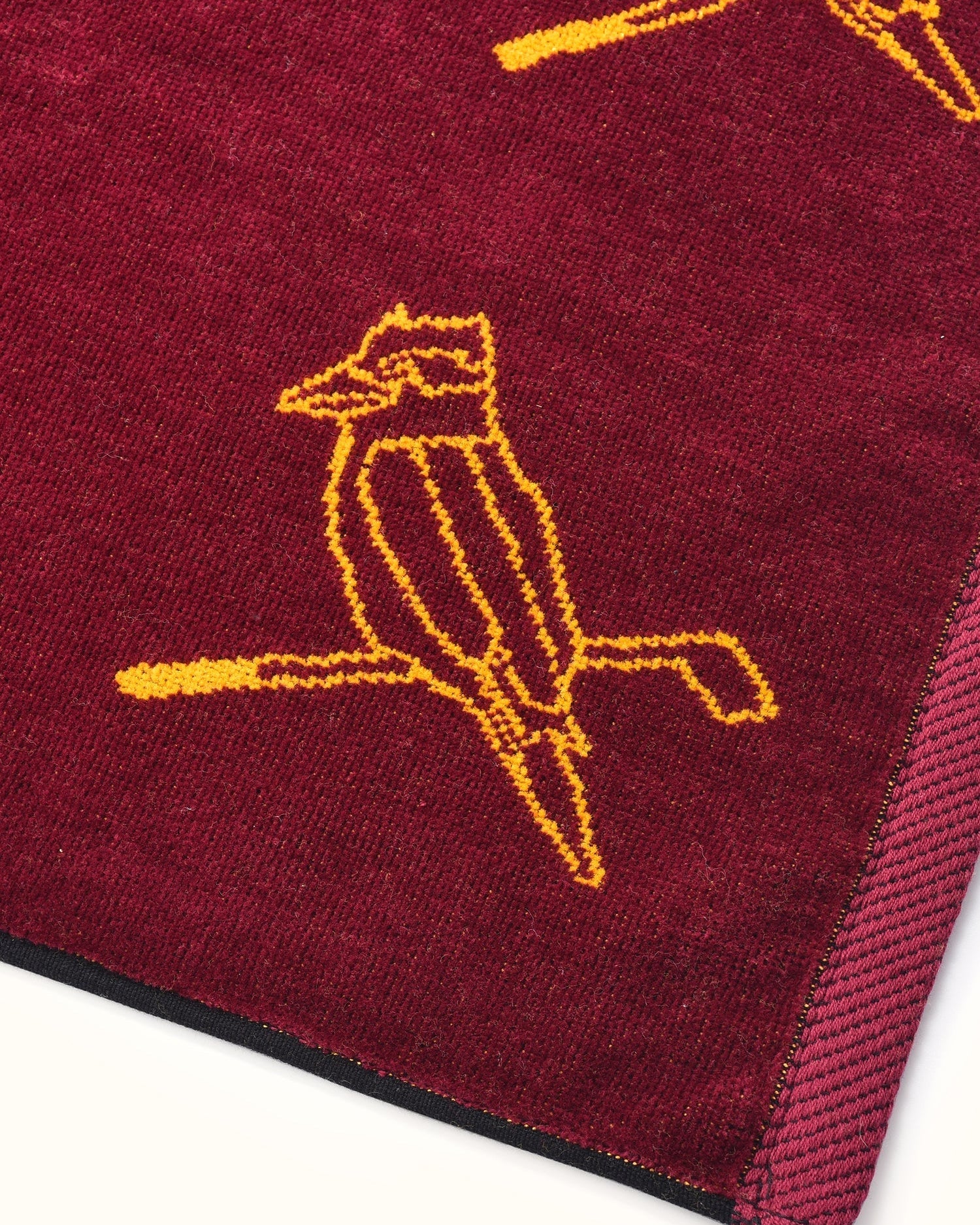 Kooka Icon Towel - Merlot/Gold