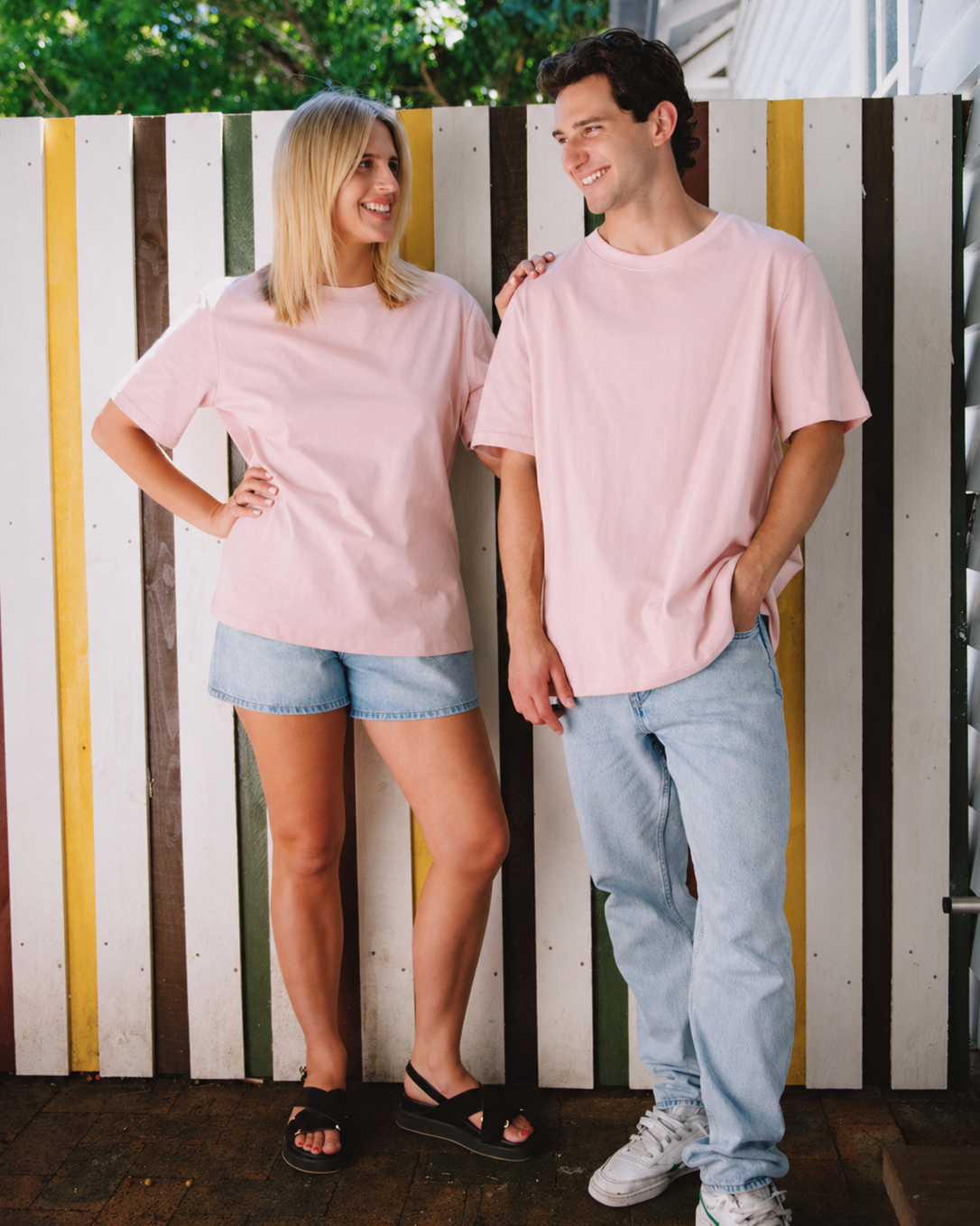 The Vintage Tee 220GSM - Pink