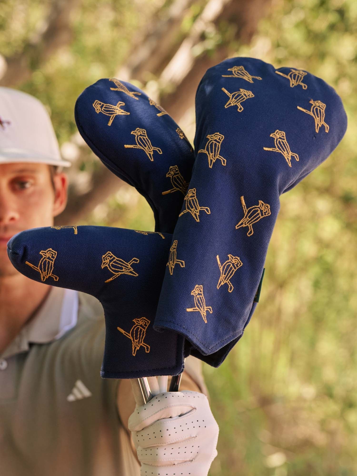 Kooka Canvas Driver Cover - Navy