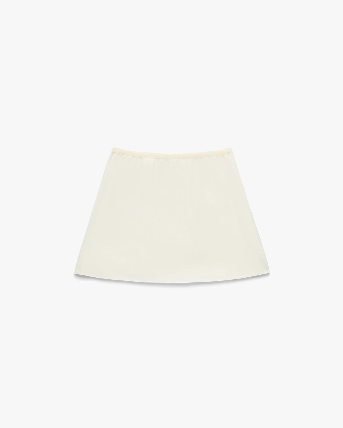 Court Stretch Slip Skirt - White