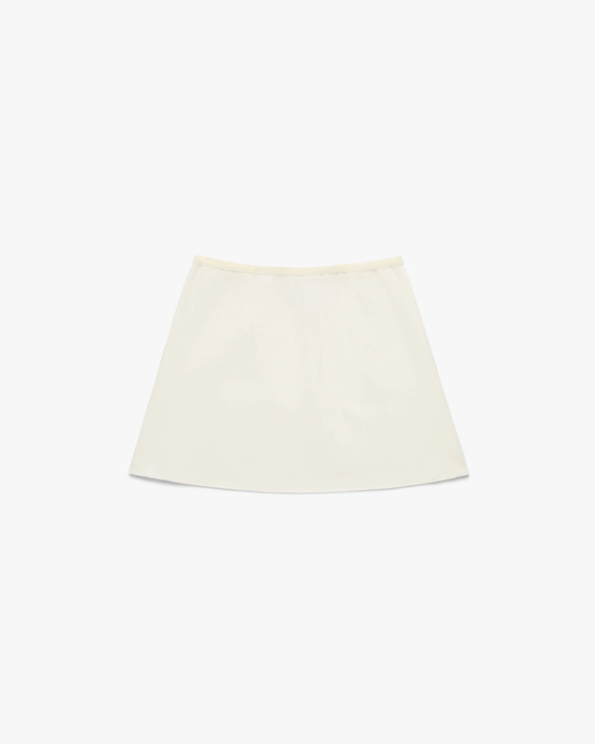 Court Stretch Slip Skirt - White