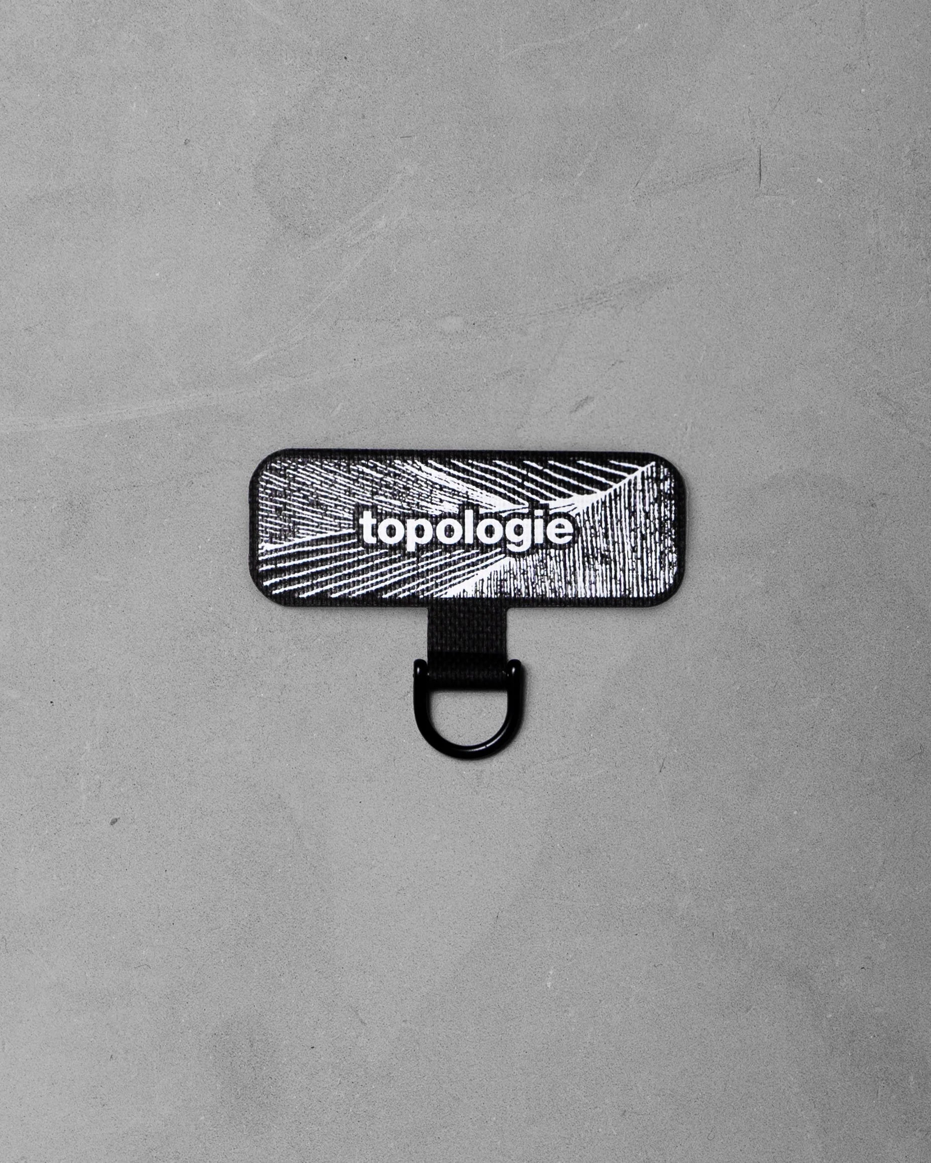 Topologie Phone Strap Adaptor - Black