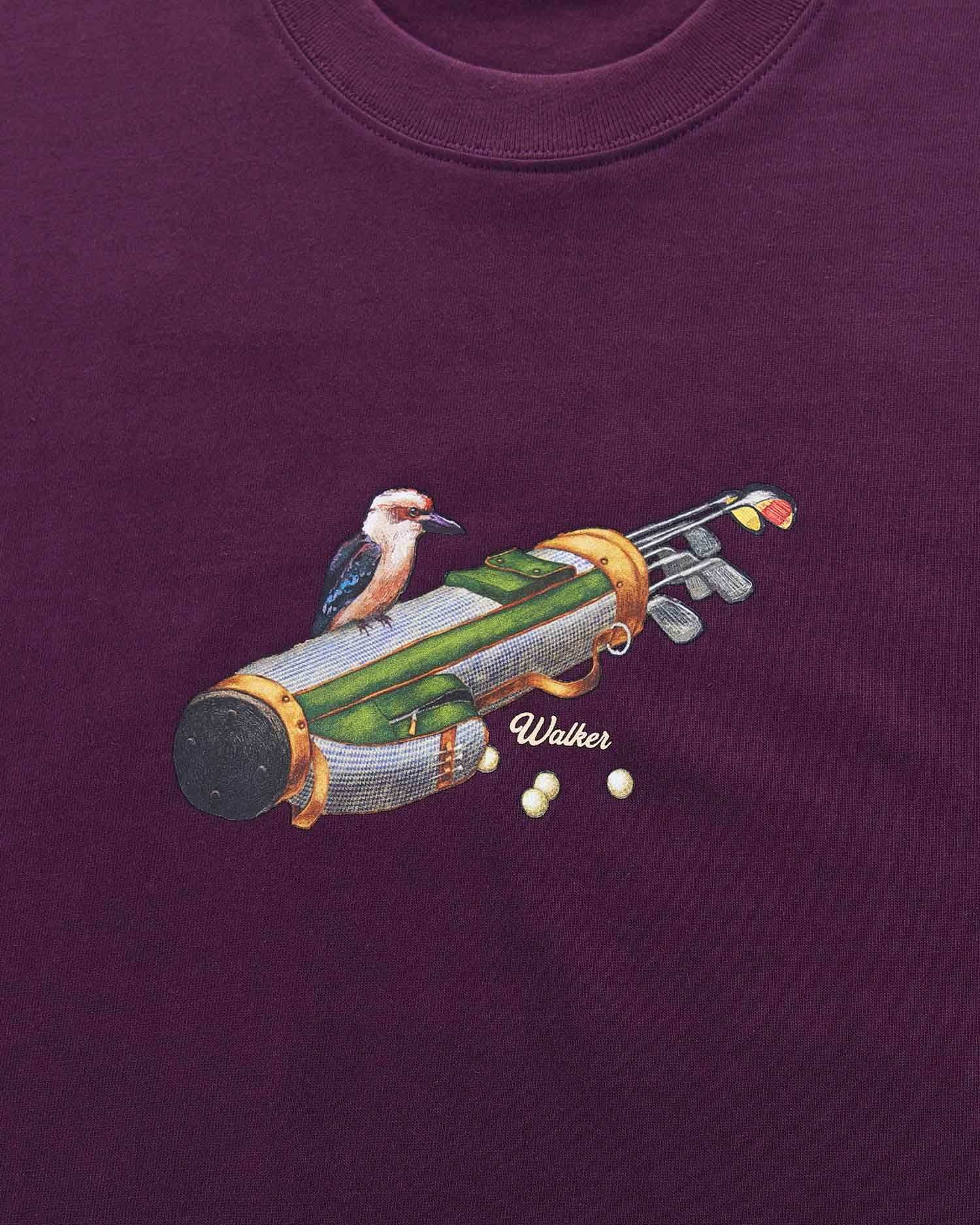Carry Bag T-shirt - Merlot