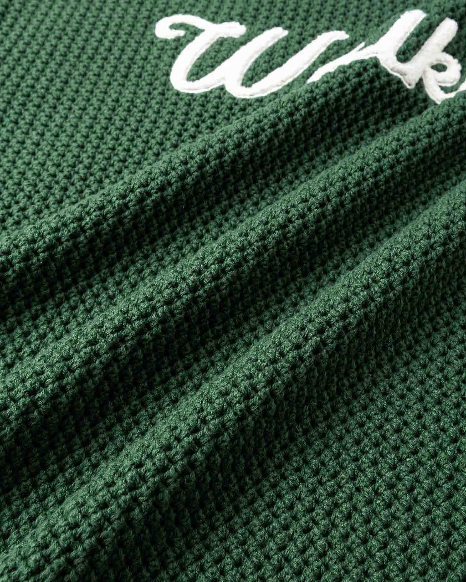 Jersey Knit Sweater - Forest