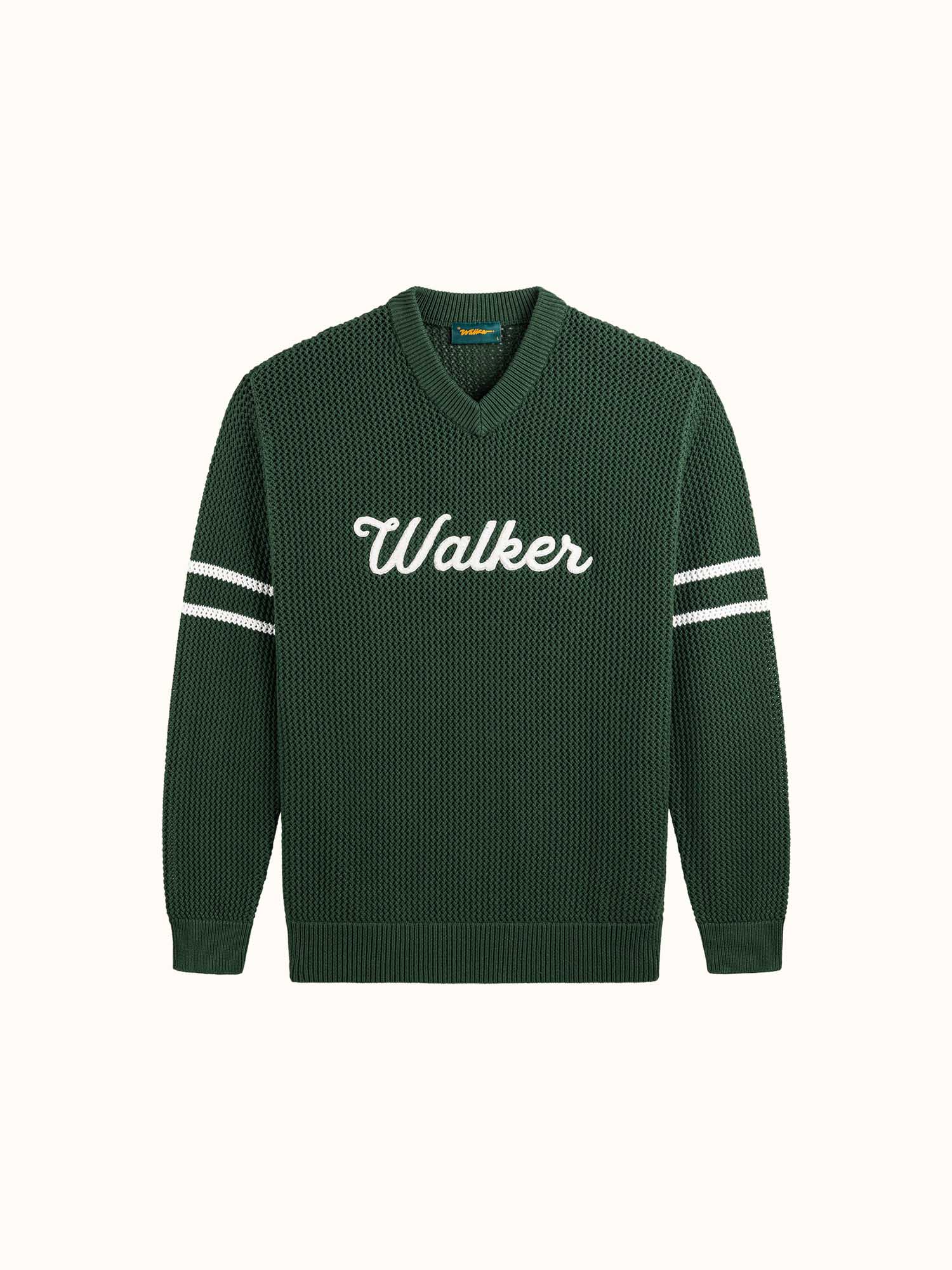 Jersey Knit Sweater - Forest
