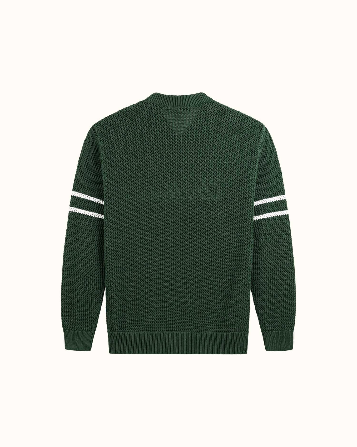 Jersey Knit Sweater - Forest