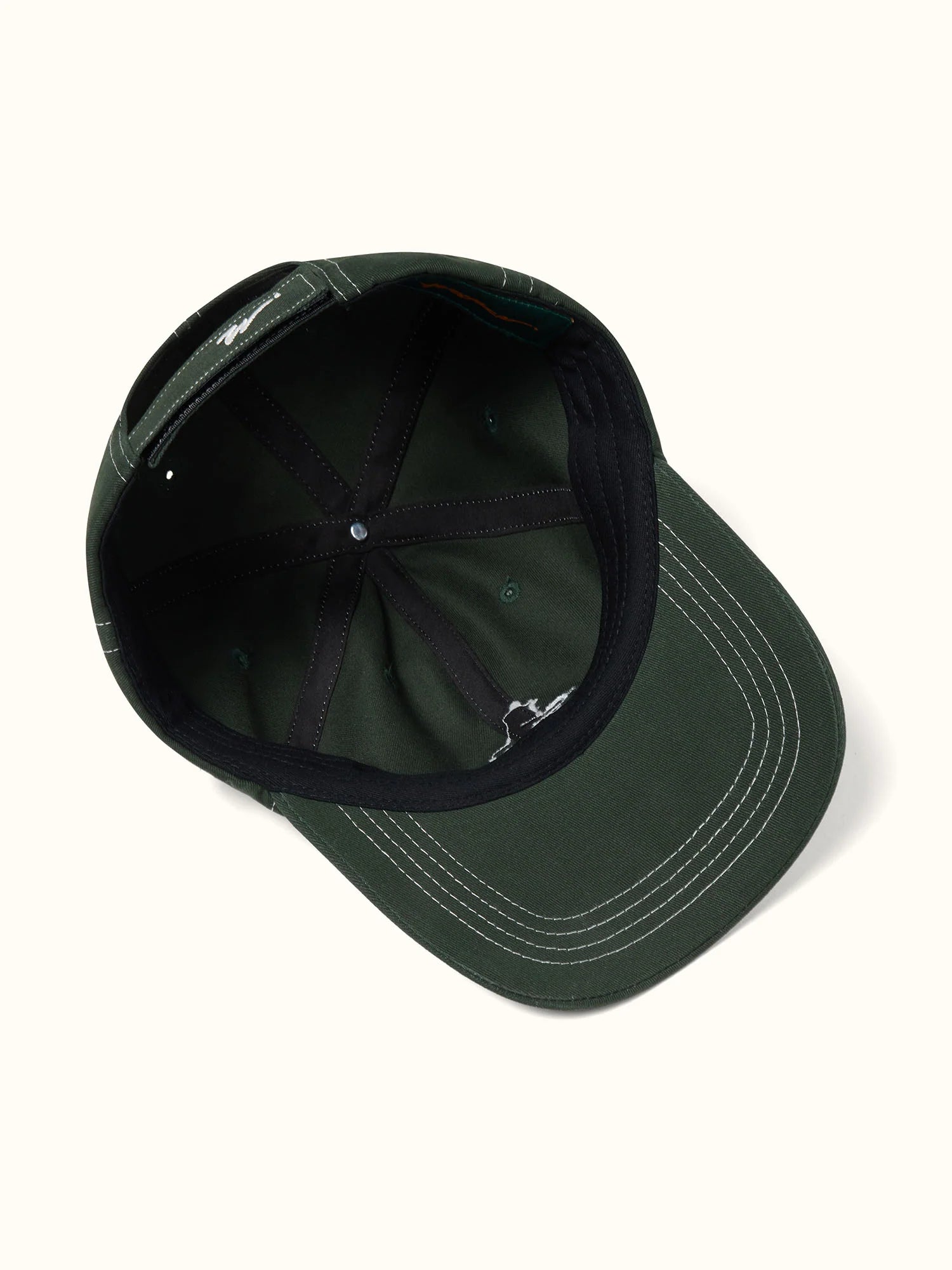 Kooka 6 Panel Cap - Pine Green