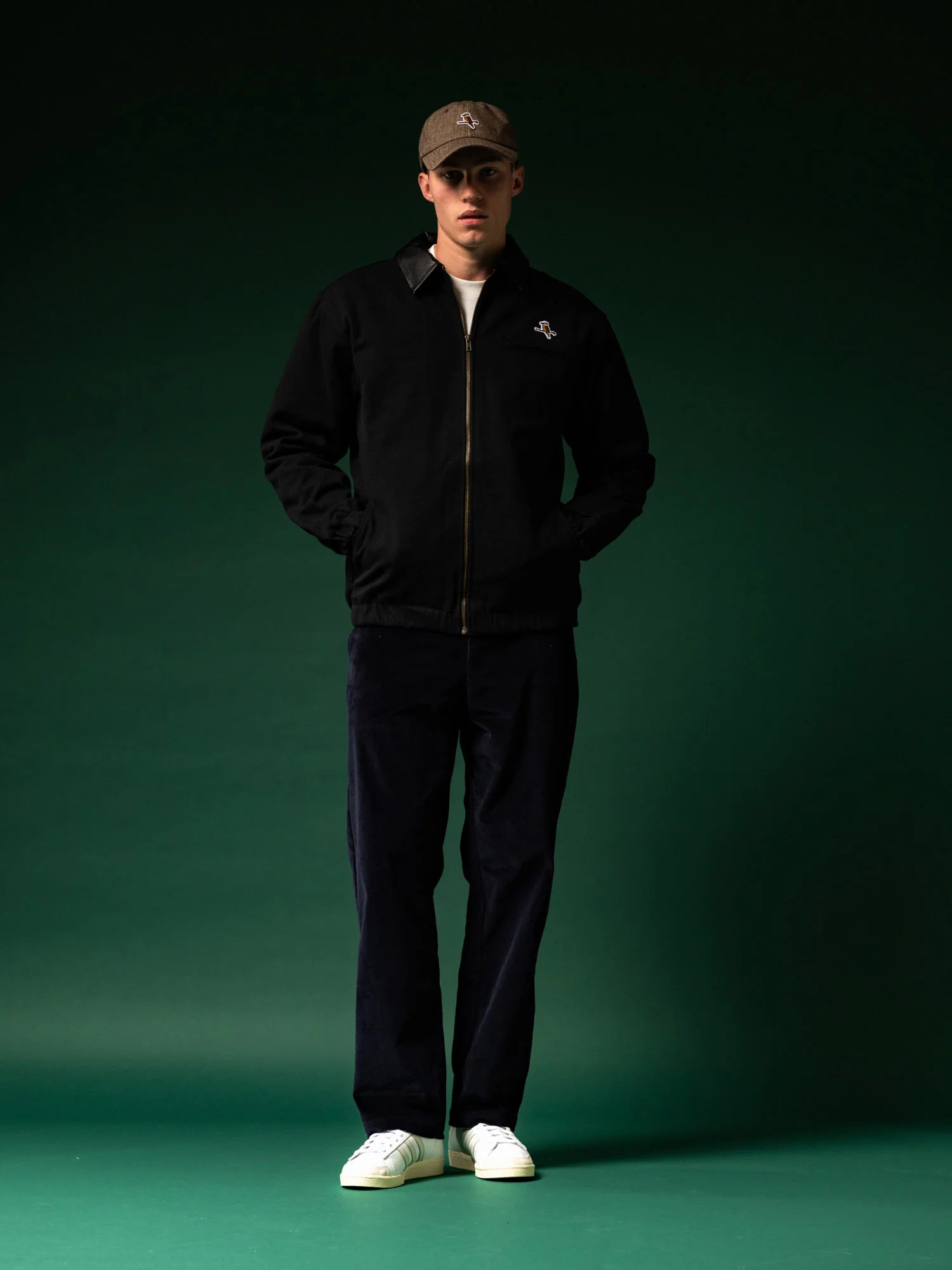 Gold Label Canvas Jacket - Black
