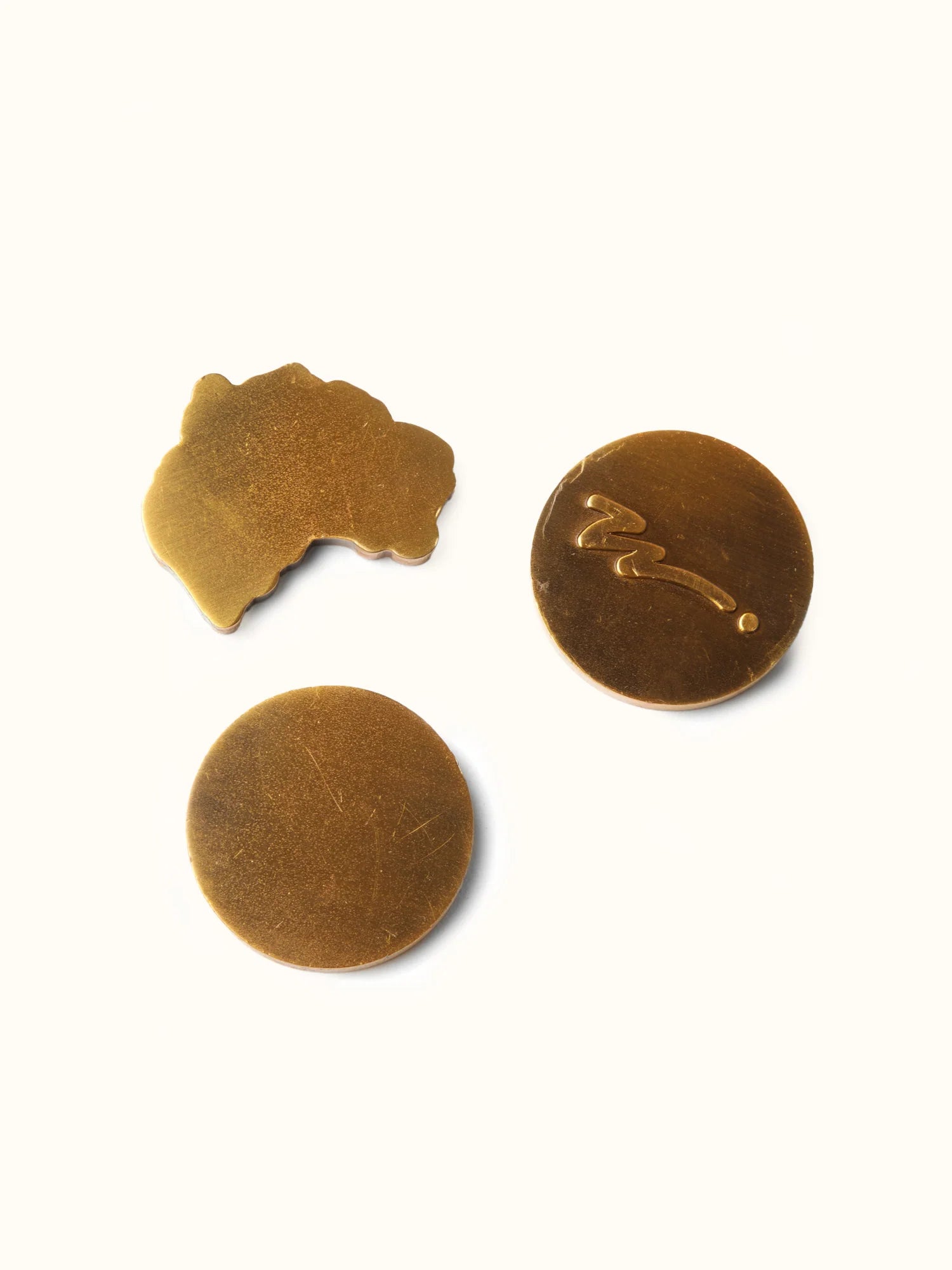 Ball Marker 3 Pack ( Green & Gold )