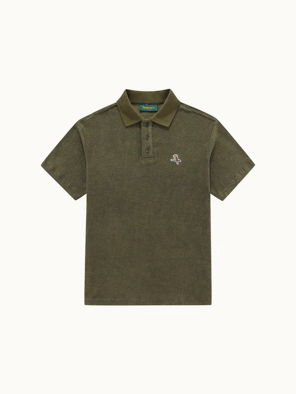 Kooka Terry Polo - Olive