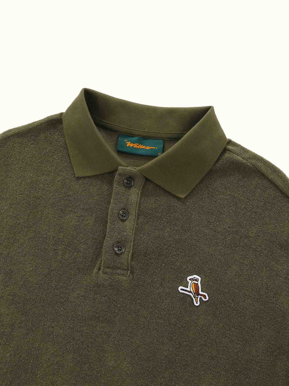 Kooka Terry Polo - Olive