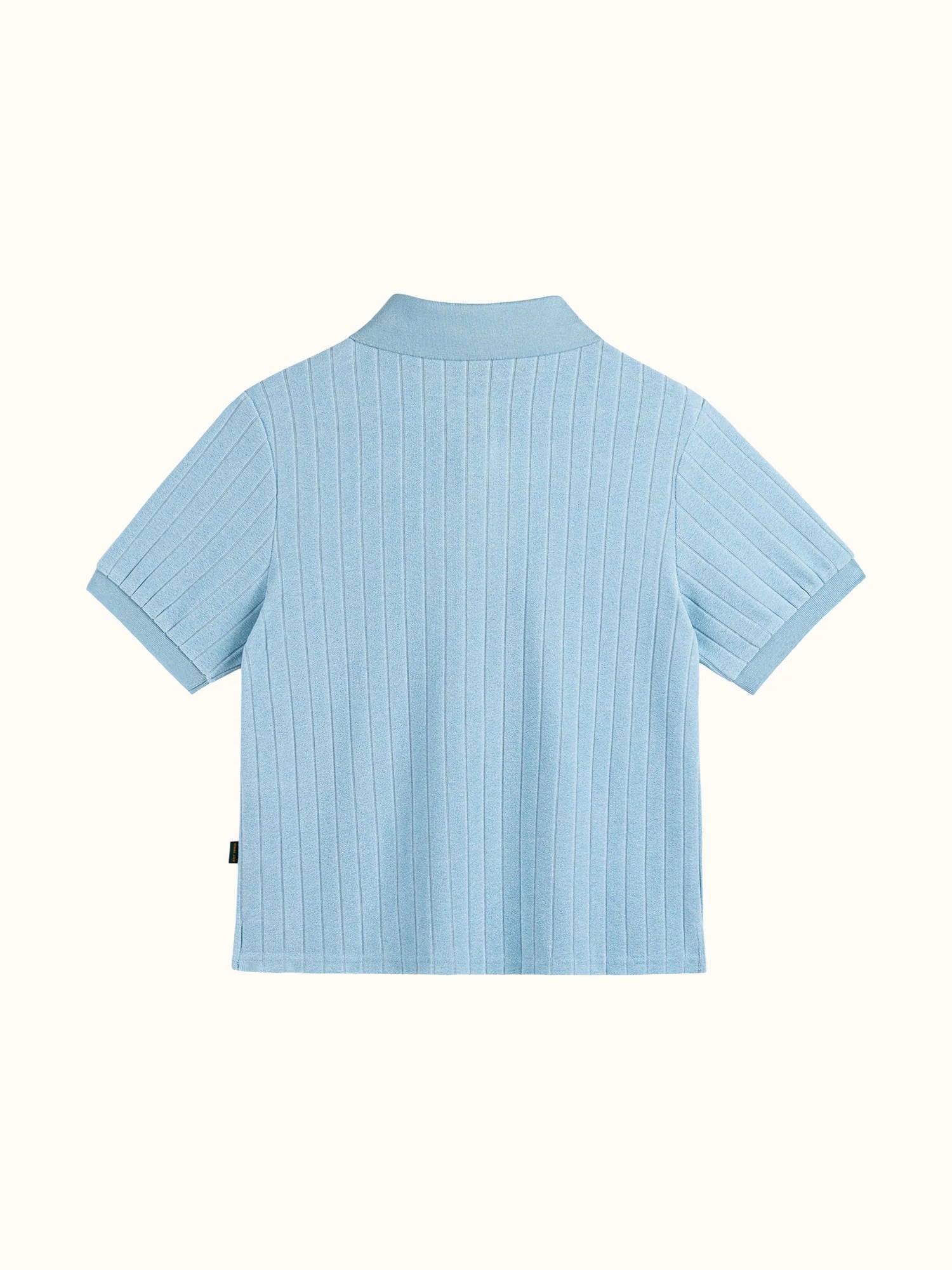 Womens Kooka Terry Polo - Powder Blue