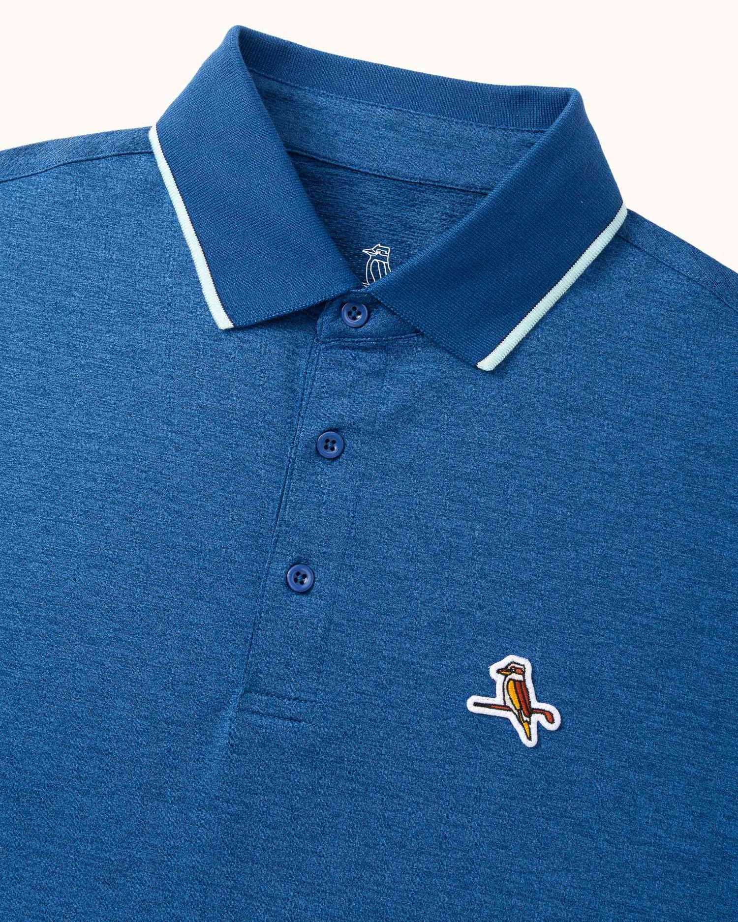Members Polo - Pacific Blue