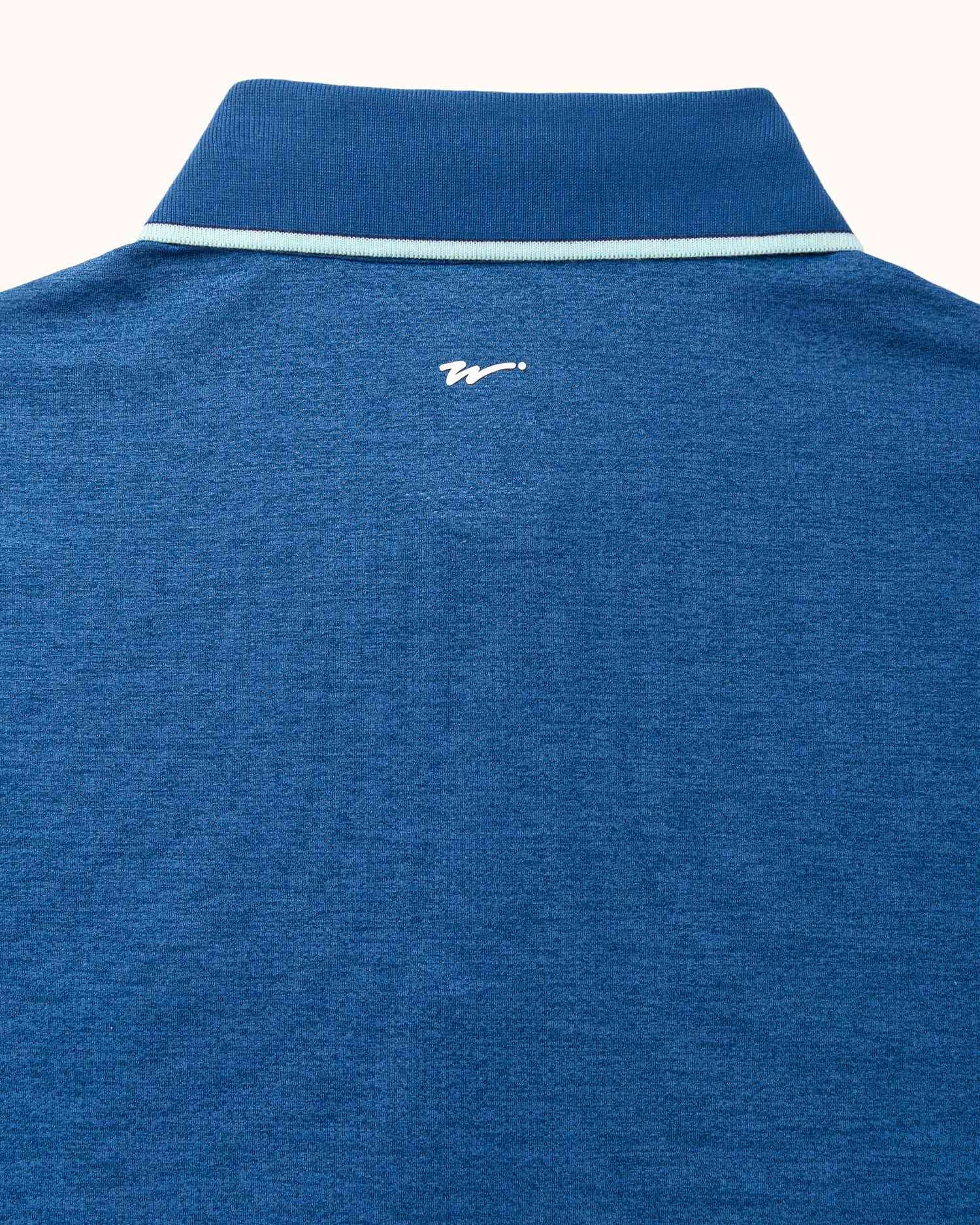 Members Polo - Pacific Blue