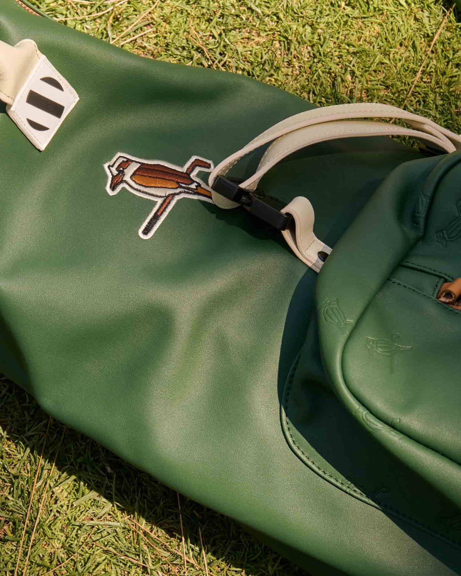 Walker x Hiroki Sunday Bag - Dark Green Leather