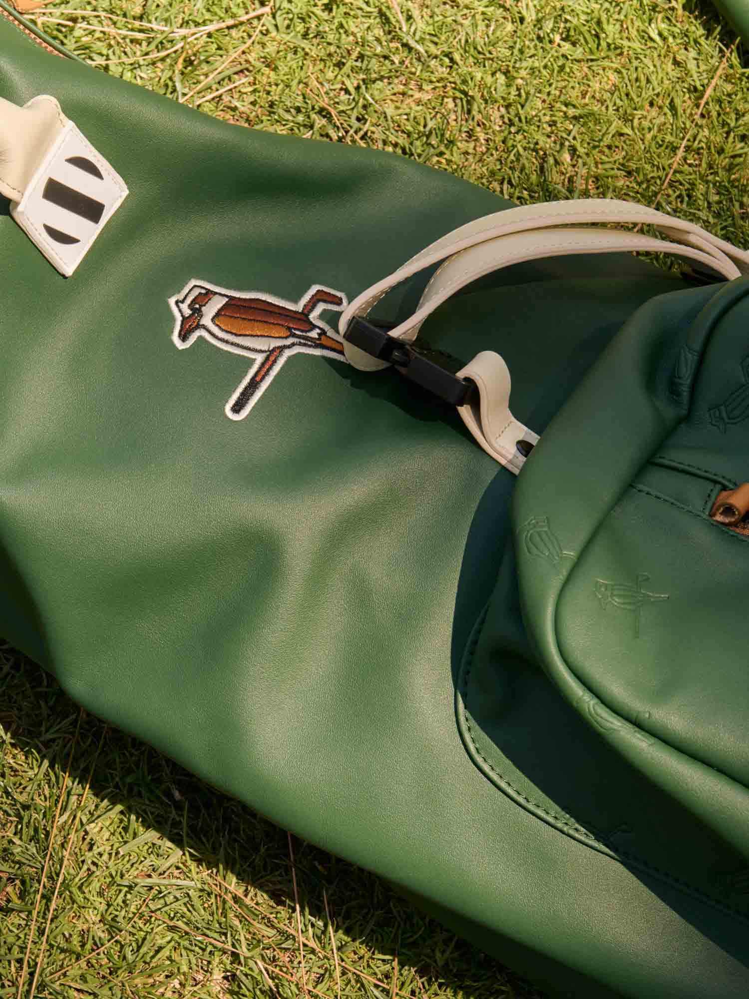 Walker x Hiroki Sunday Bag - Dark Green Leather