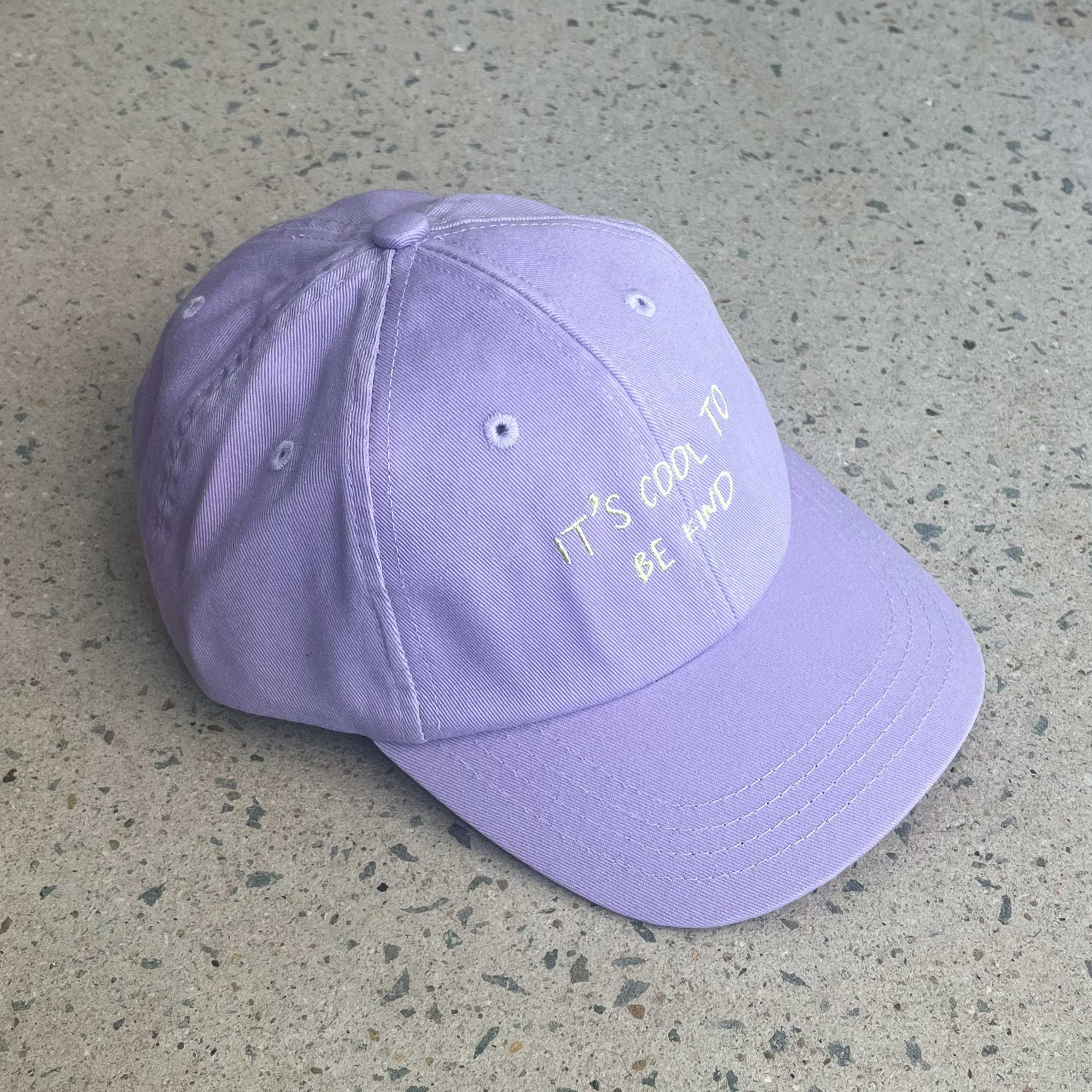 It's Cool To Be Kind Grom Cap - Lilac