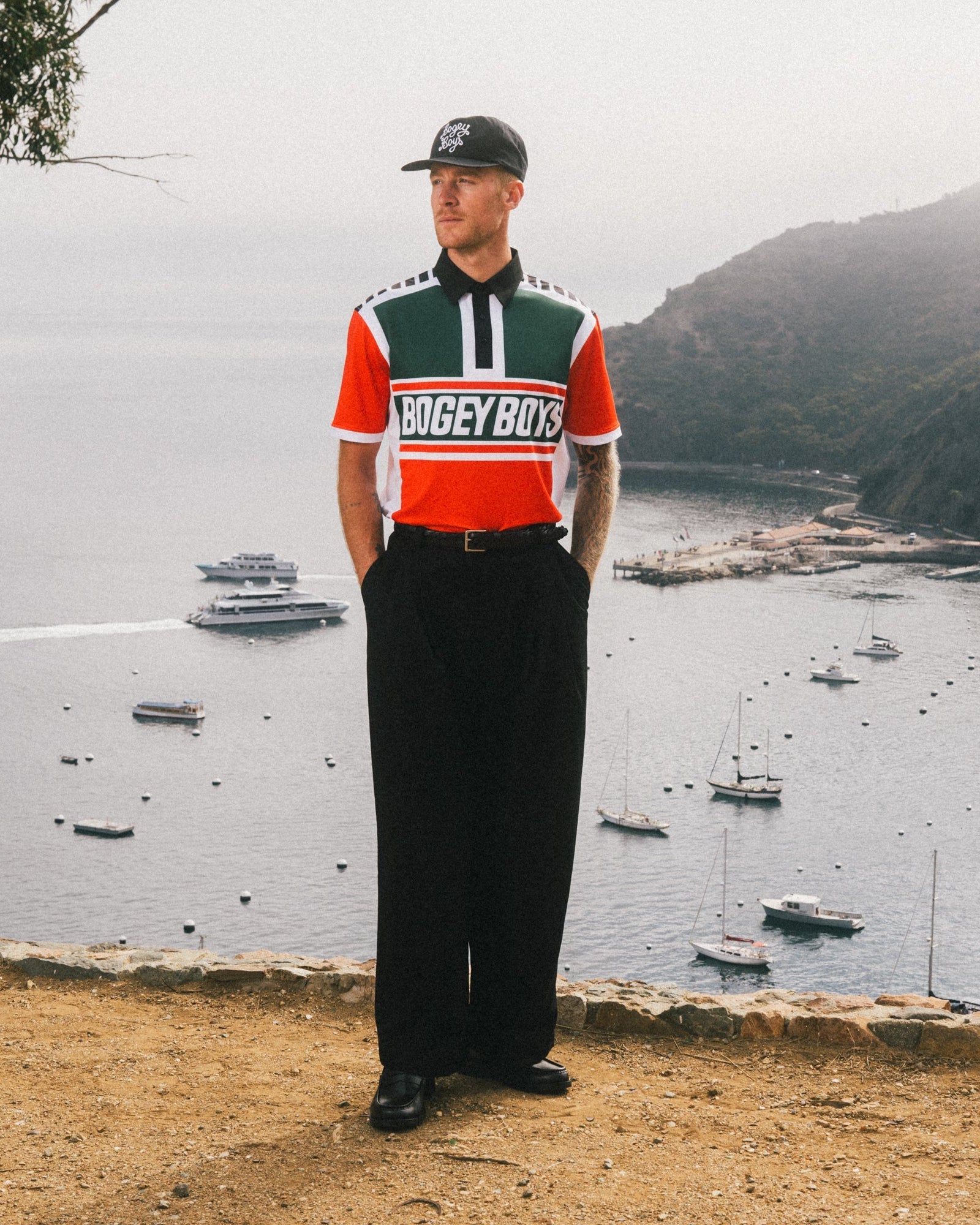 Biker Athletic Polo - Tangerine