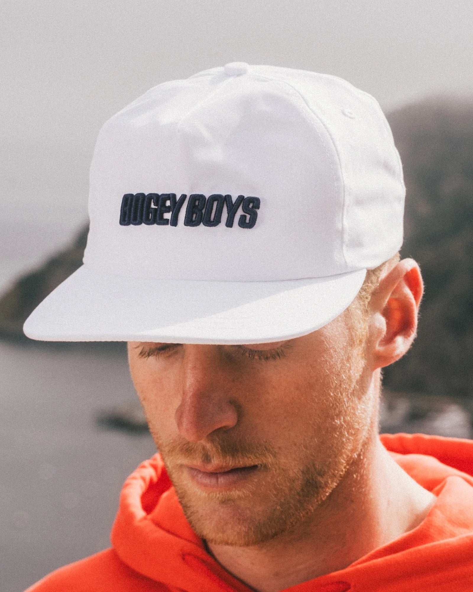 Bold Logo Hat - White