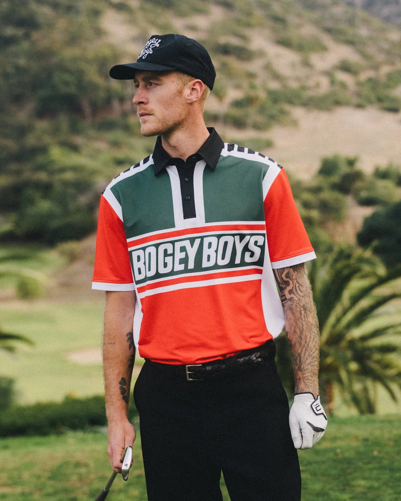 Biker Athletic Polo - Tangerine