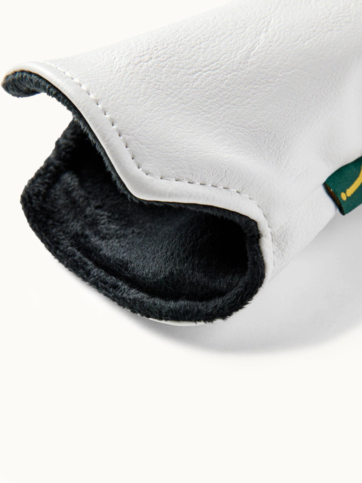 Kooka Leather Driver Headcover - White