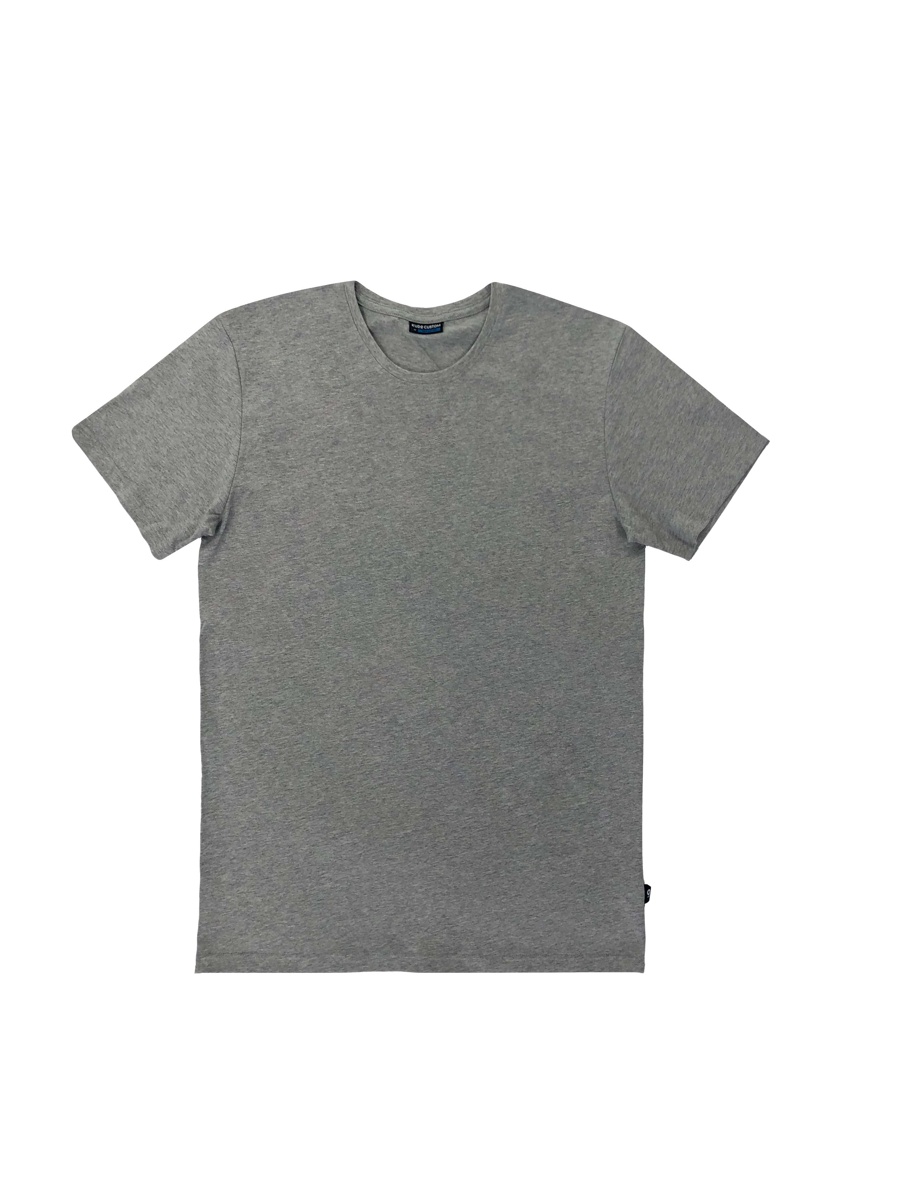 Premium Tee - 195GSM - Heather Grey