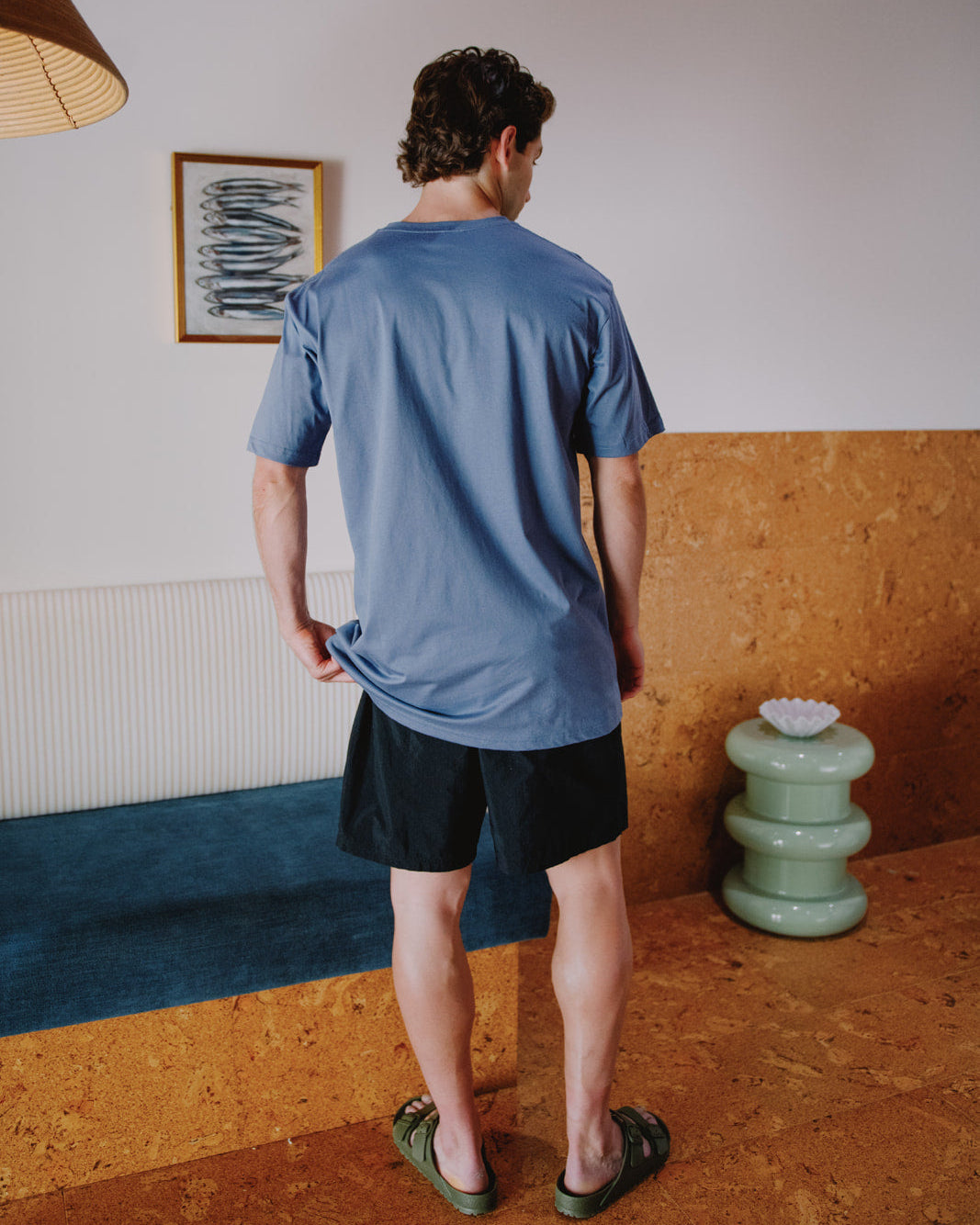 The Classic Tee 195GM - Blue